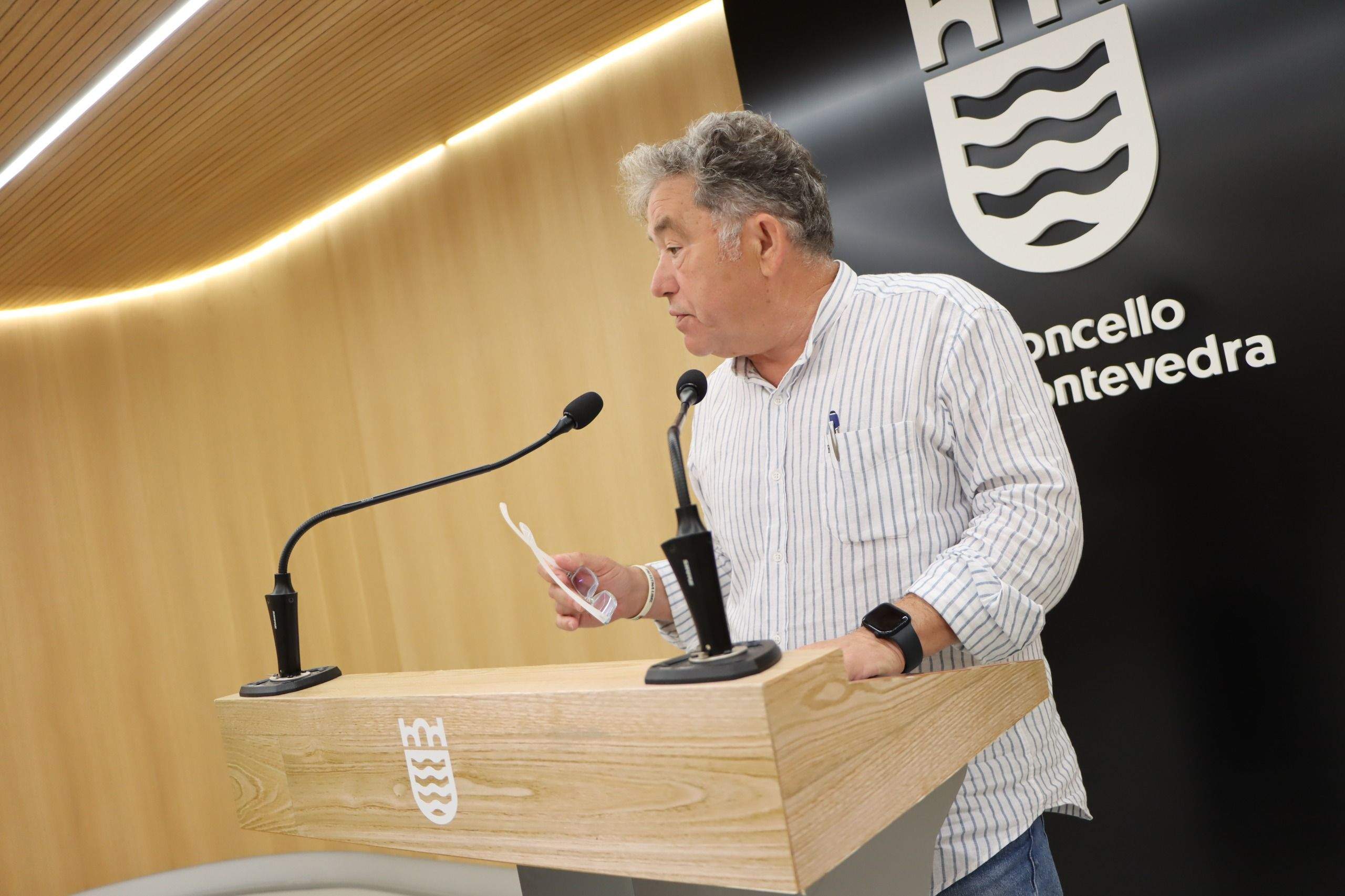 Miguel Anxo Fernández Lores, alcalde de Pontevedra