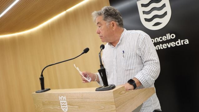 Miguel Anxo Fernández Lores, alcalde de Pontevedra