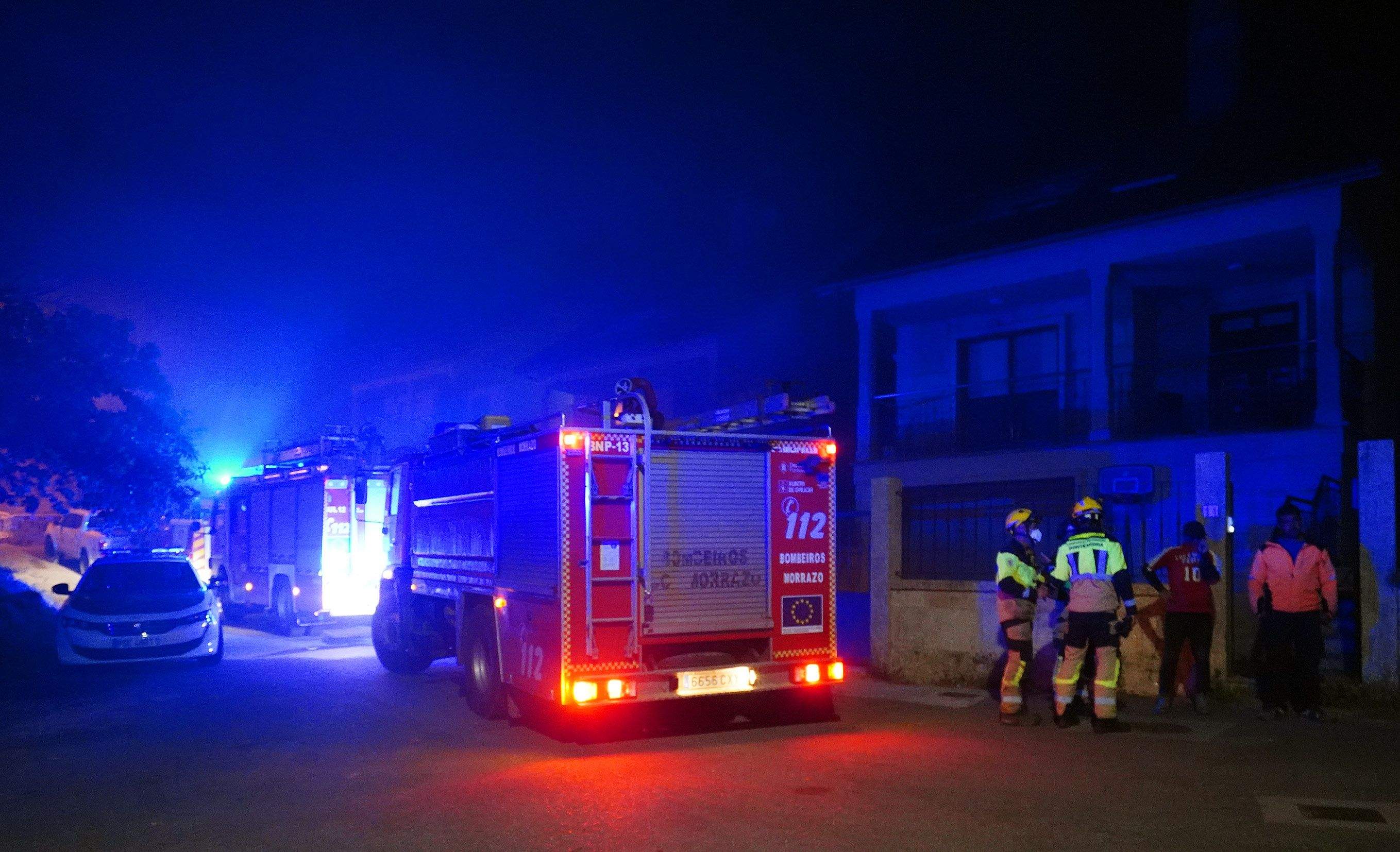 Incendio en Santa Cristina de Cobres Incendio en Santa Cristina de Cobres