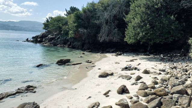 Playa de Santa Mariña. A Granxa. Dorrón. Sanxenxo Playa de Santa Mariña. A Granxa. Dorrón. Sanxenxo