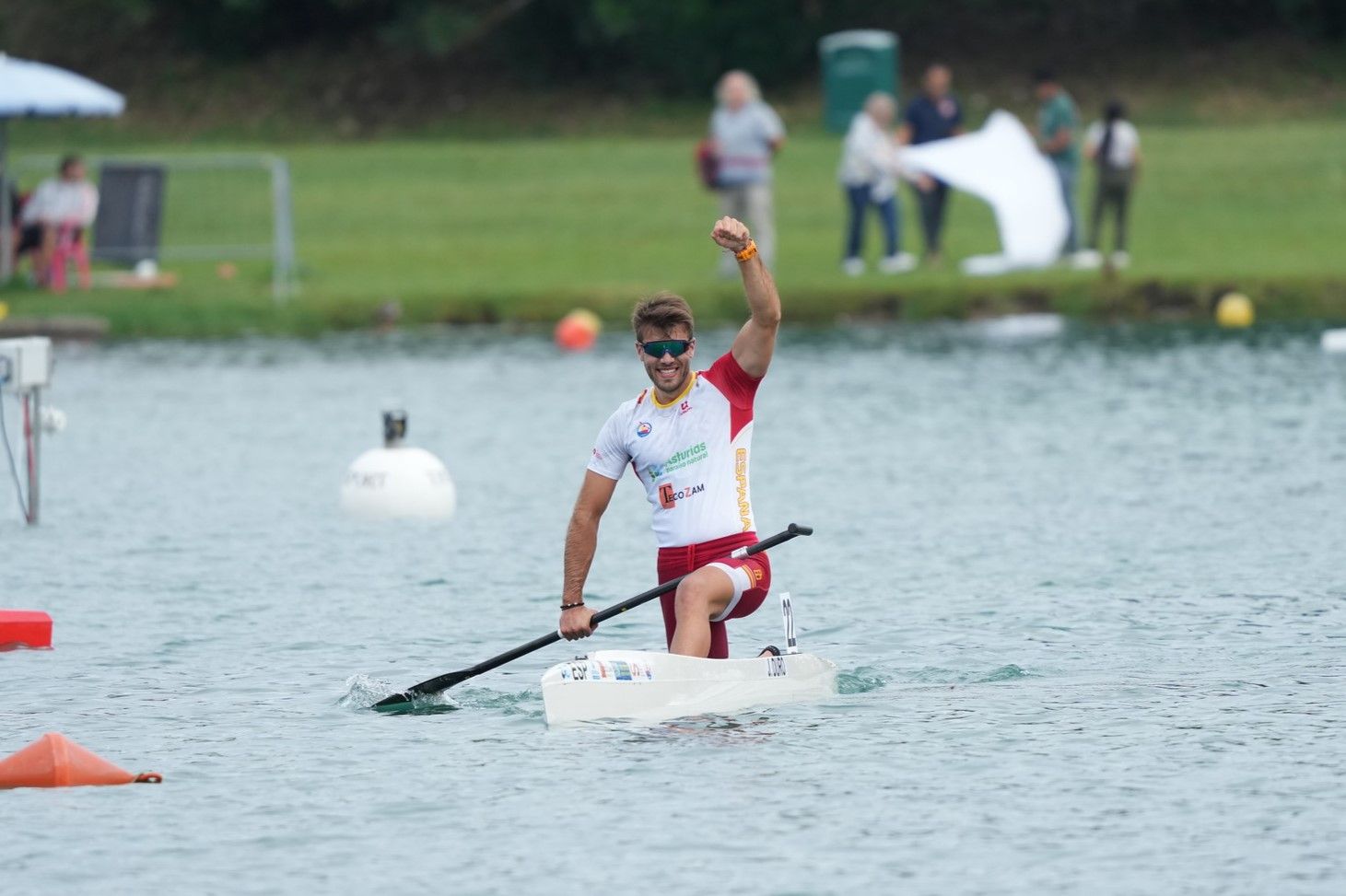 Jaime Duro, no Mundial de Sprint de Milán