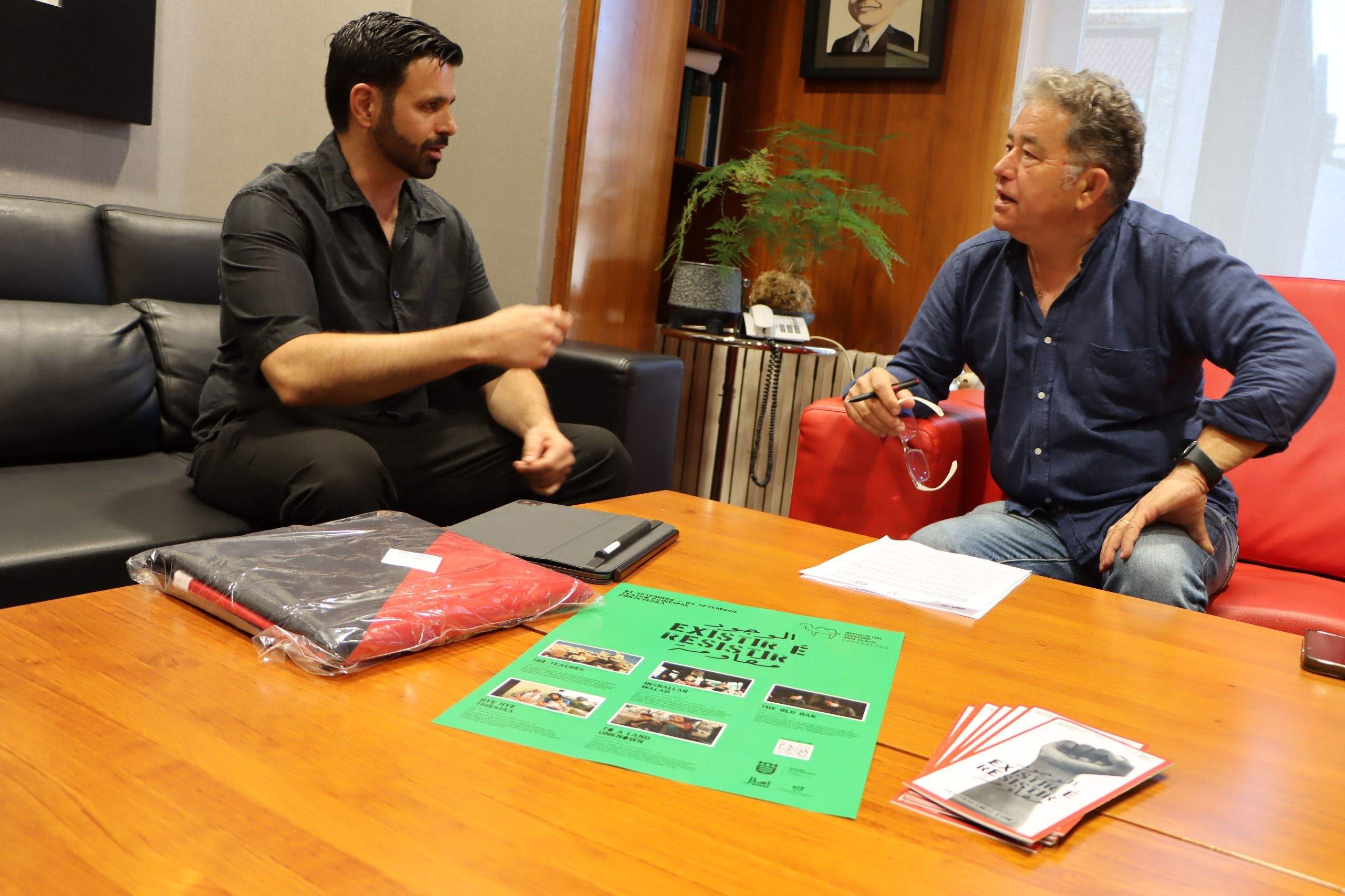 Ghaleb Jaber y Miguel Anxo Fernández Lores
