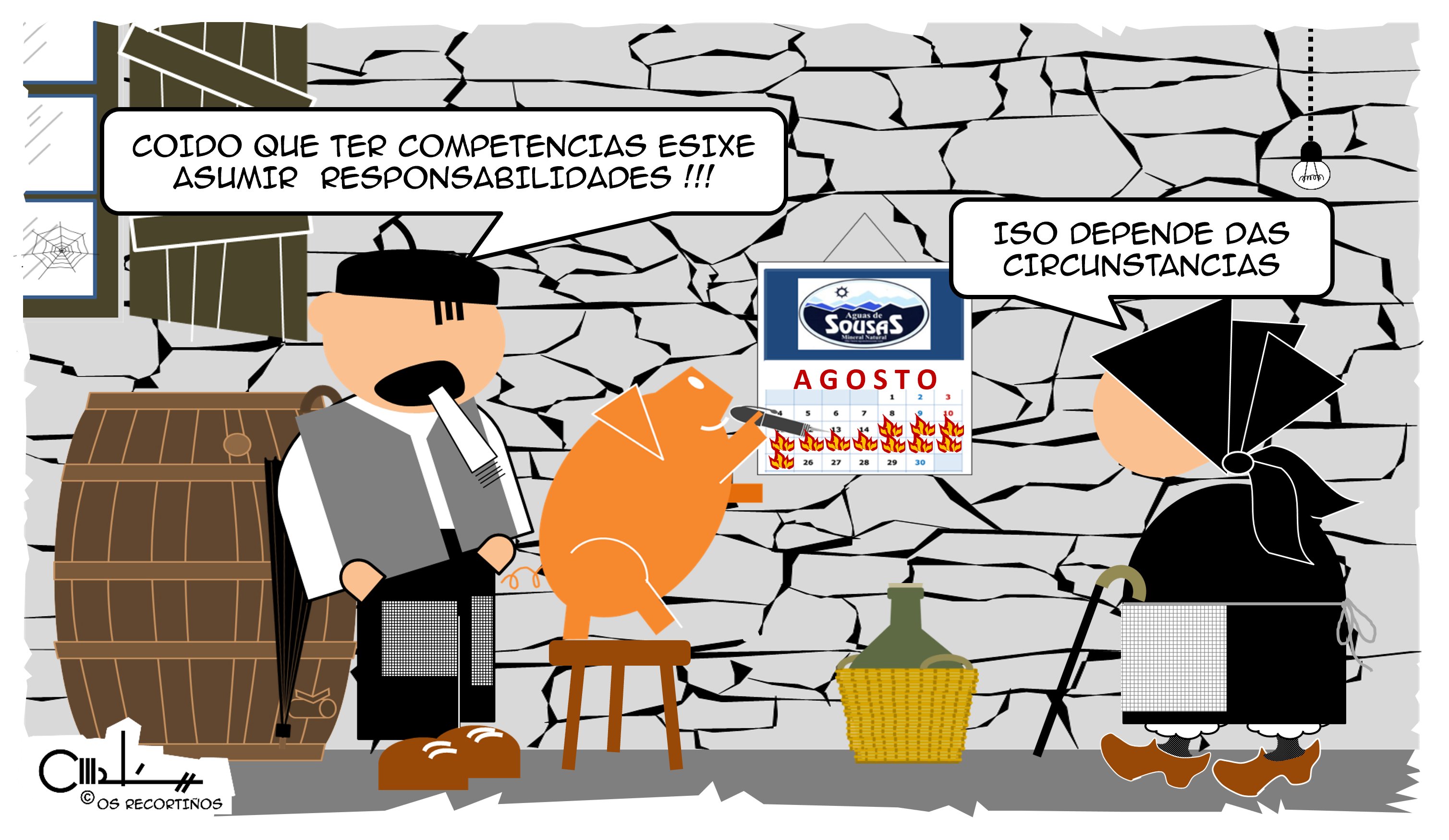 os Recortiños COMPETENCIAS E RESPONSABILIDADES