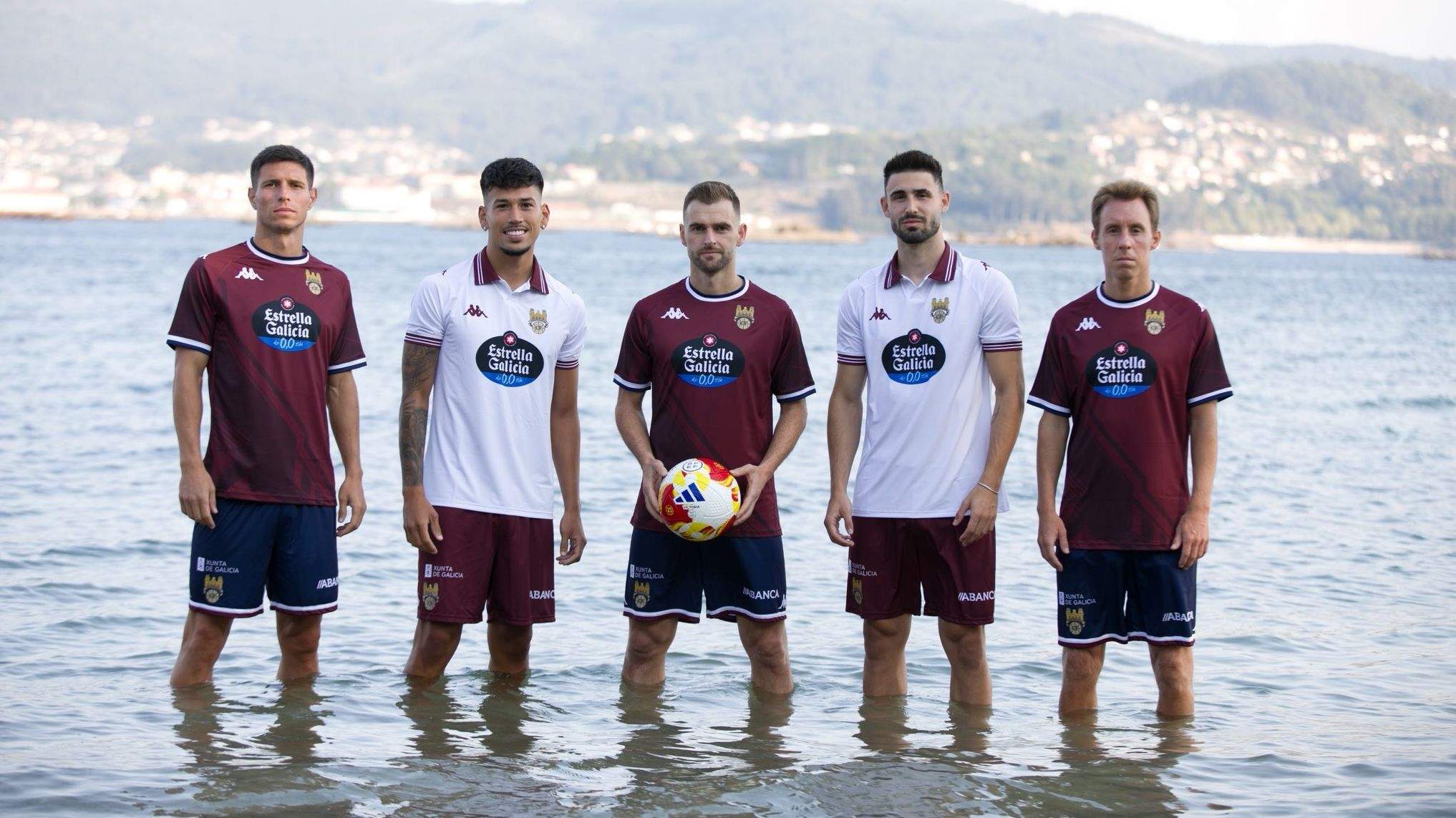 Camisetas del Pontevedra CF para la temporada 25-26