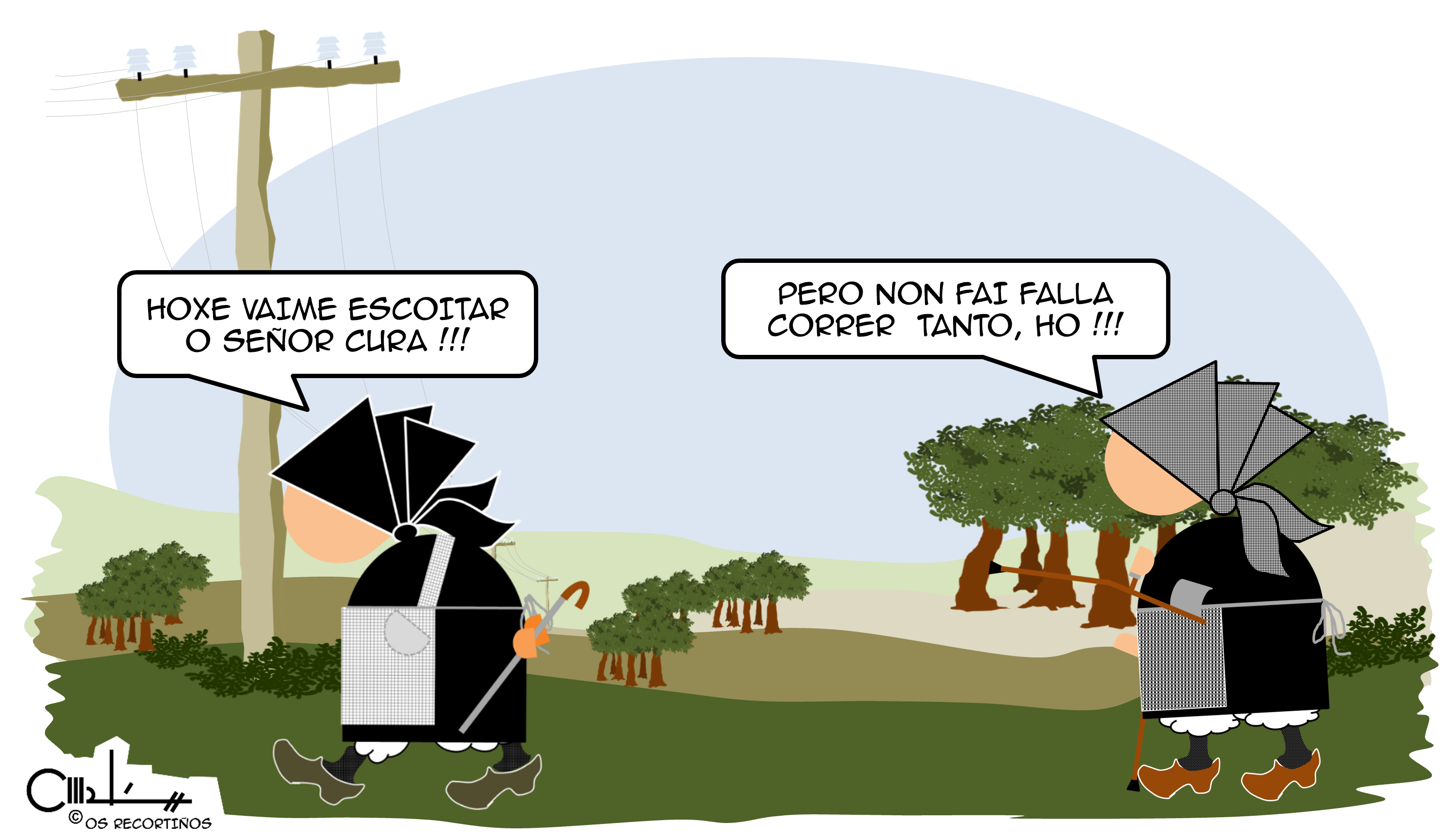 os recortiños NON CORRER TANTO