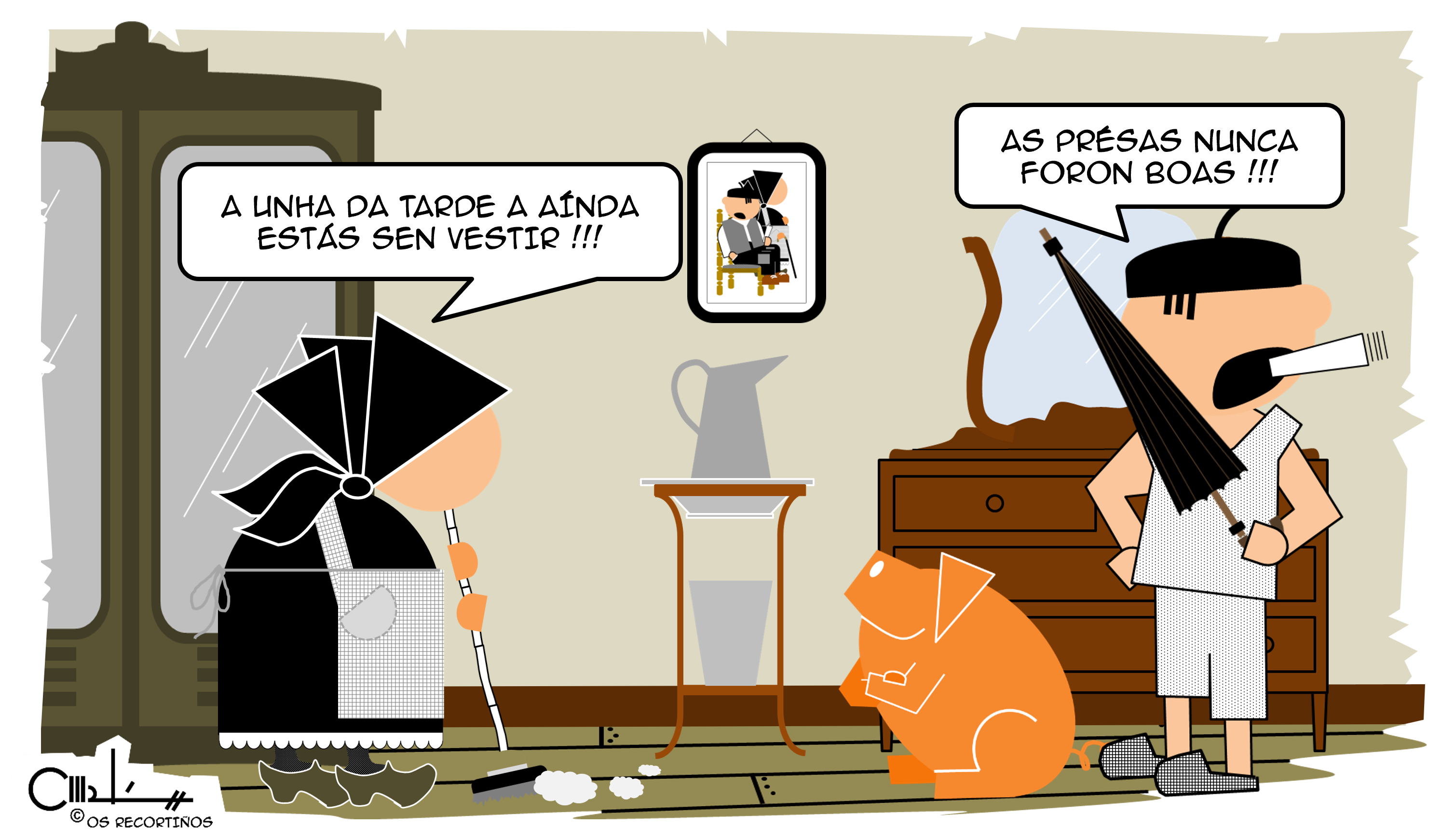 os recortiños AS PRÉSAS NUNCA FORON BOAS