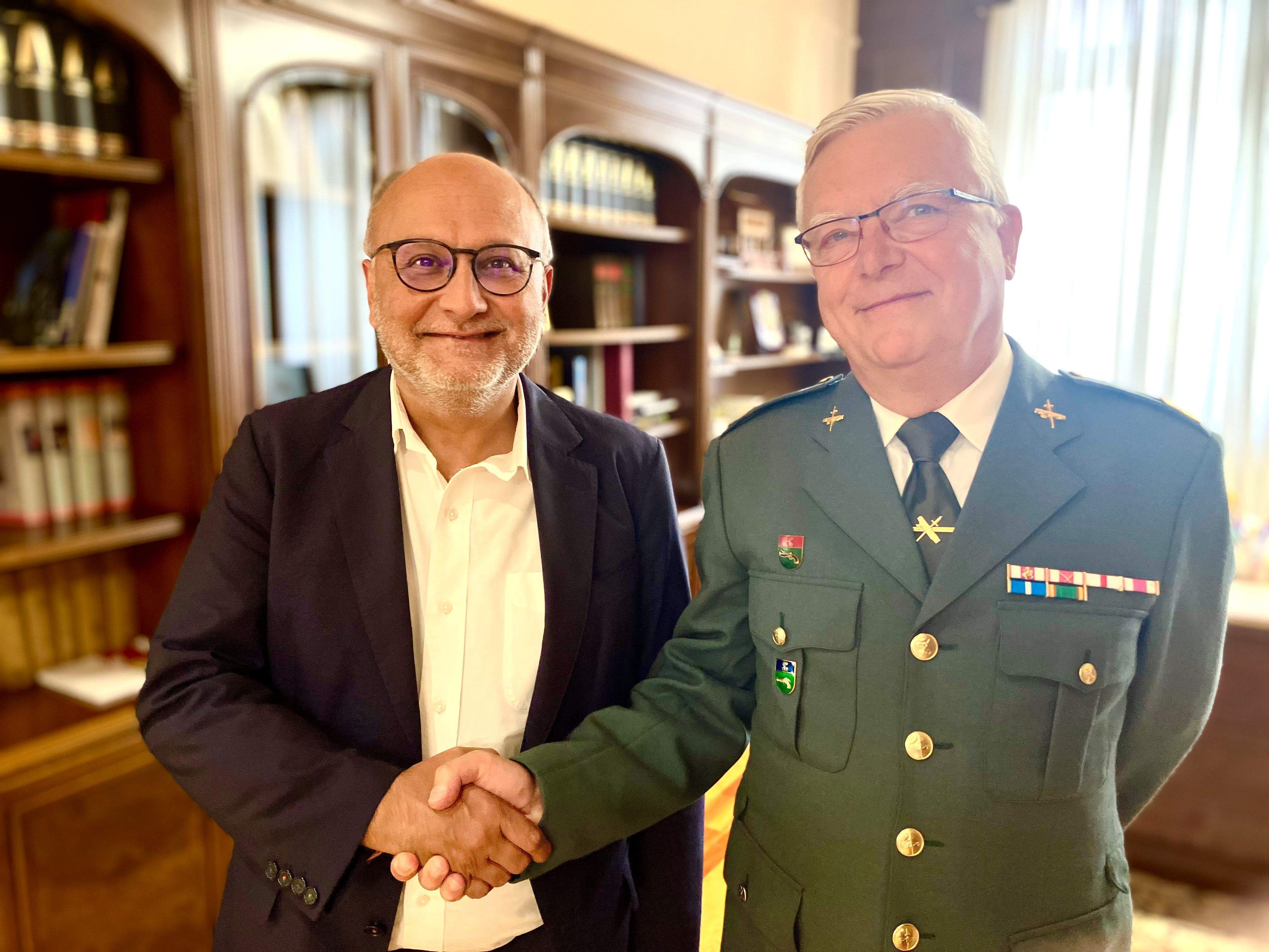 Abel Losada y Luis Villamil