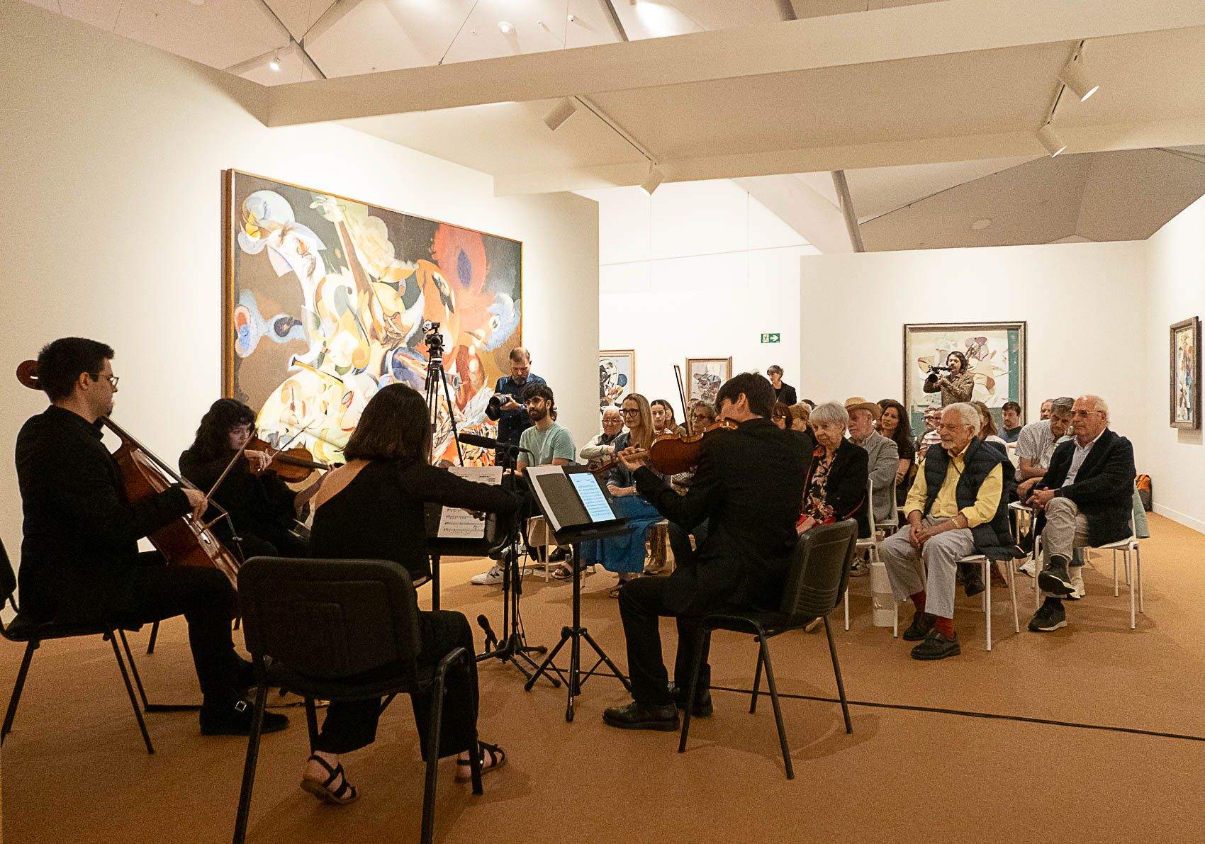 Un concierto despedirá a la exposición de Rafael Úbeda en el Museo Gaiás
