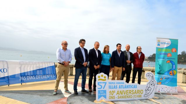 Presentación do décimo aniversario da travesía entre Ons e Sanxenxo Presentación do décimo aniversario da travesía entre Ons e Sanxenxo