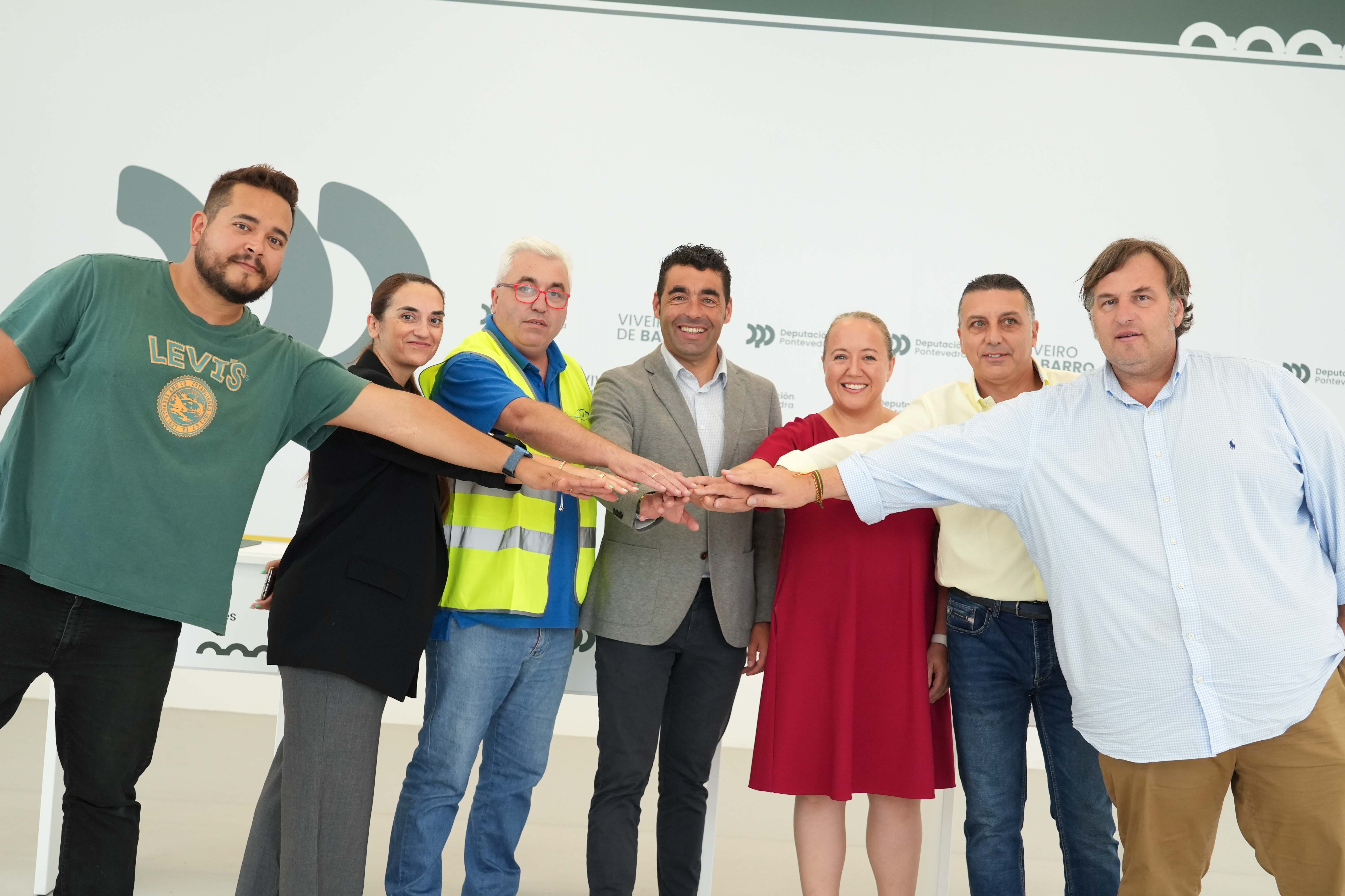 La Deputación firma acuerdos con ocho iniciativas empresariales 