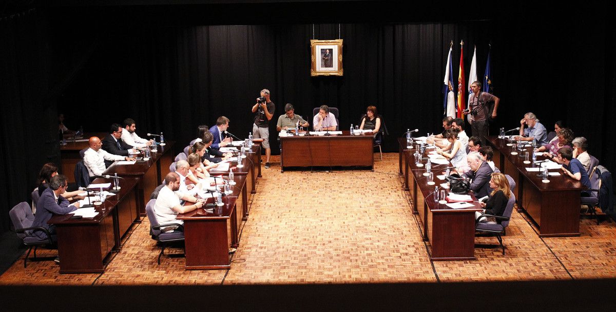 Primeiro Pleno da nova corporación municipal de Pontevedra