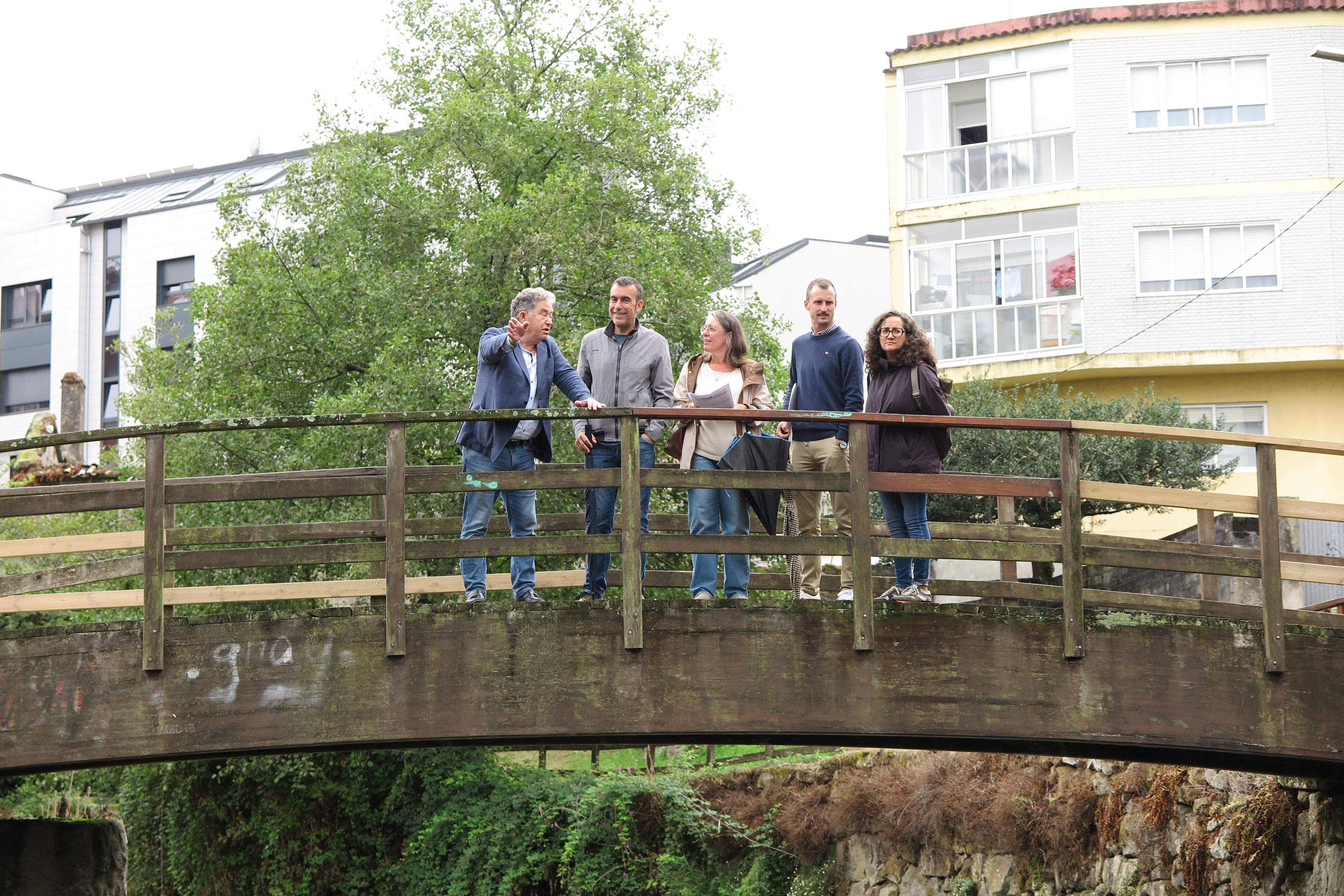 Recuperación del tramo de Os Gafos en la Ponte Nova