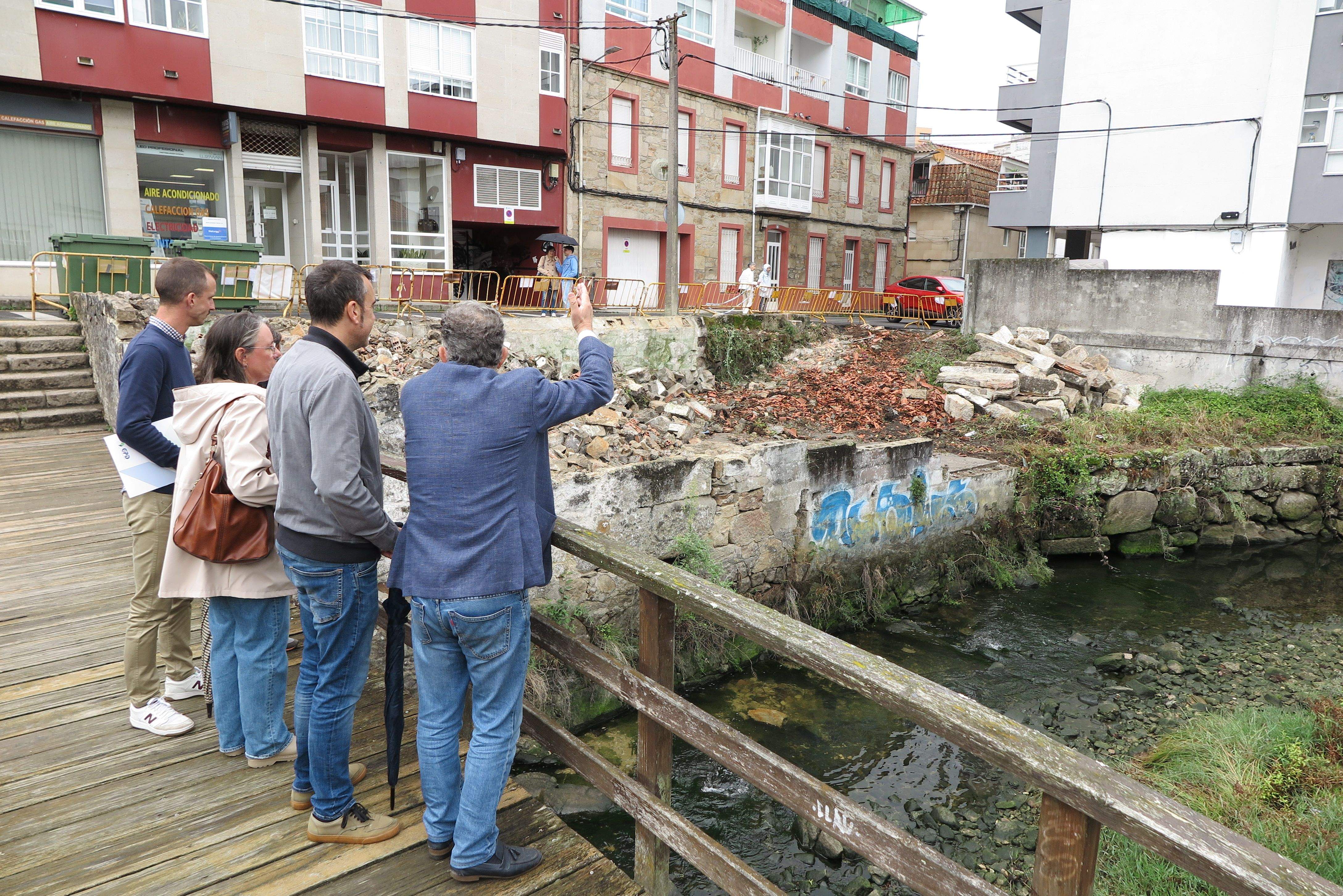 Recuperación del tramo de Os Gafos en la Ponte Nova