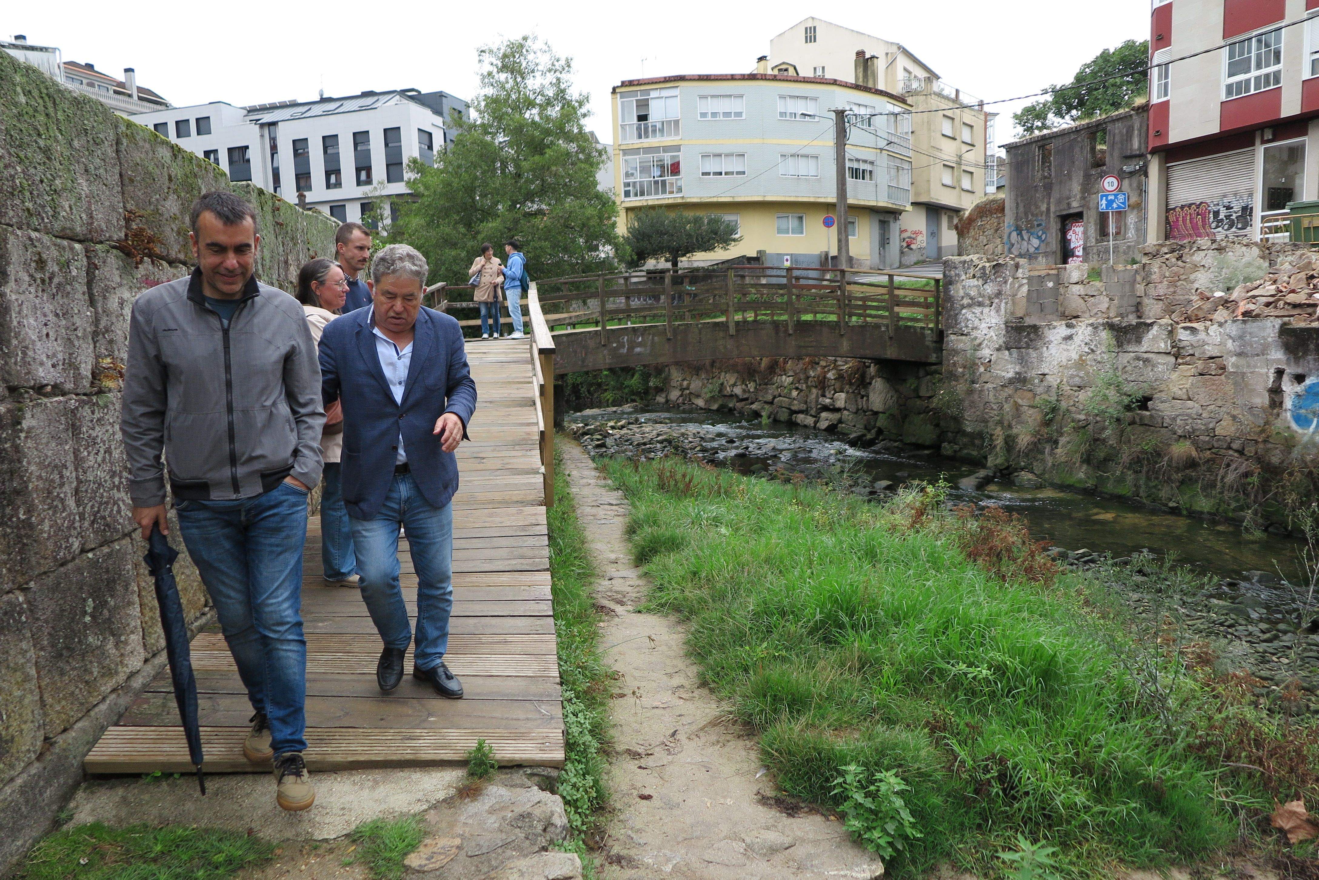 Recuperación del tramo de Os Gafos en la Ponte Nova