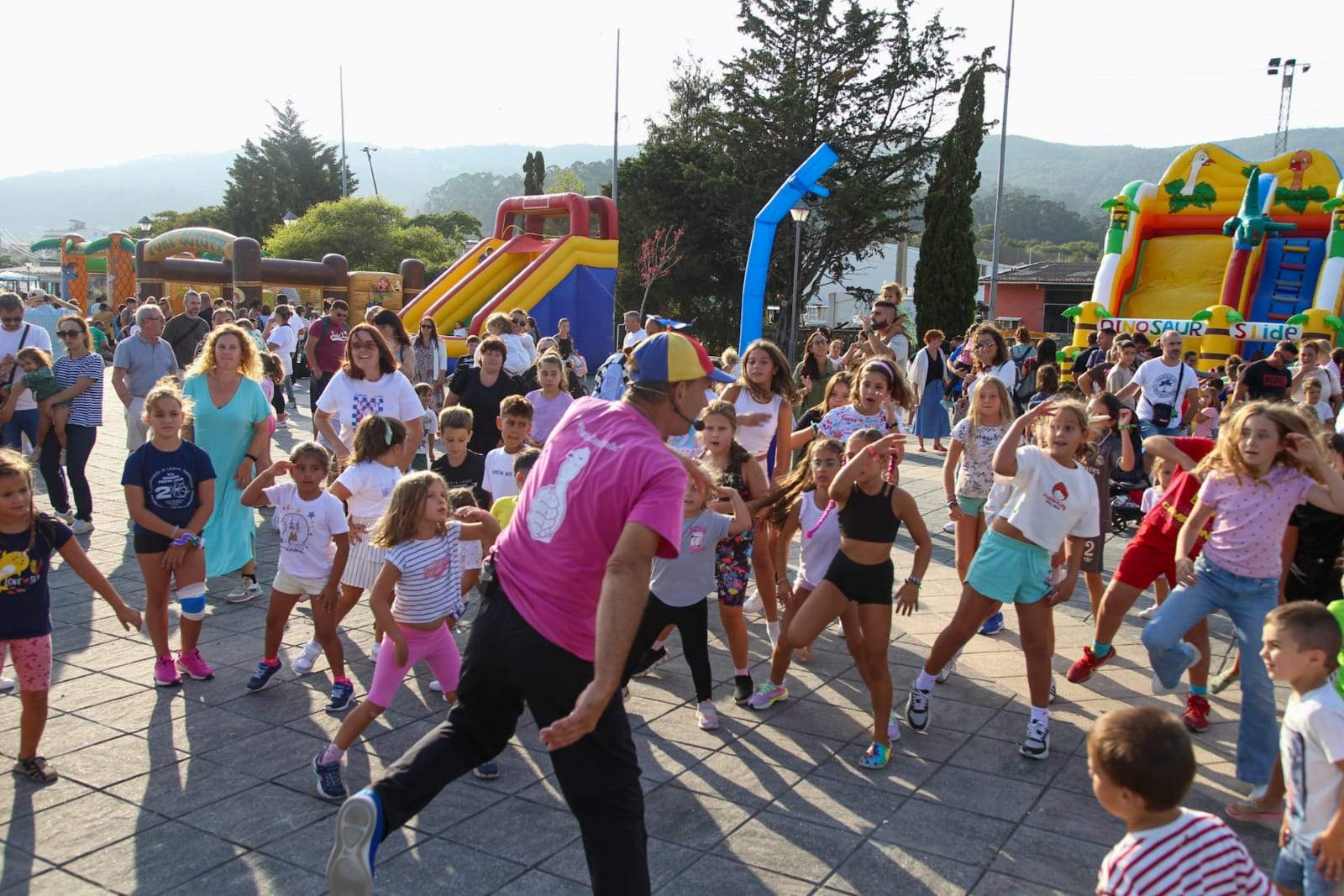 Fiesta de vuelta al cole en Poio