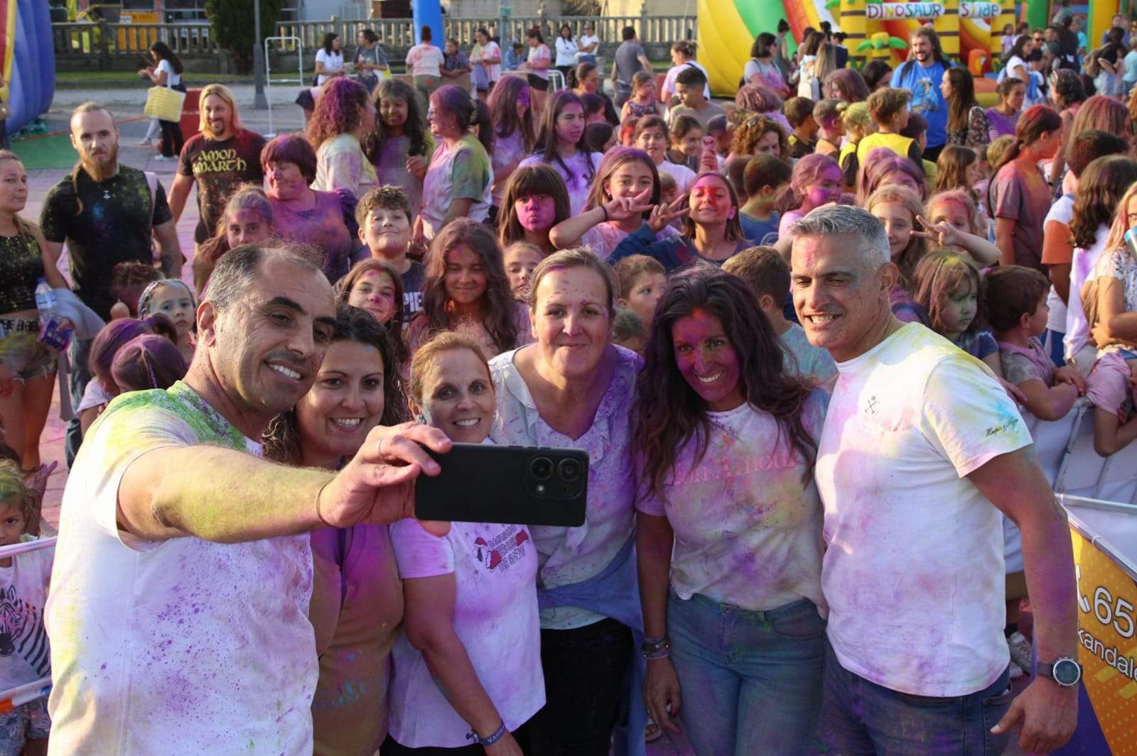 Fiesta de vuelta al cole en Poio
