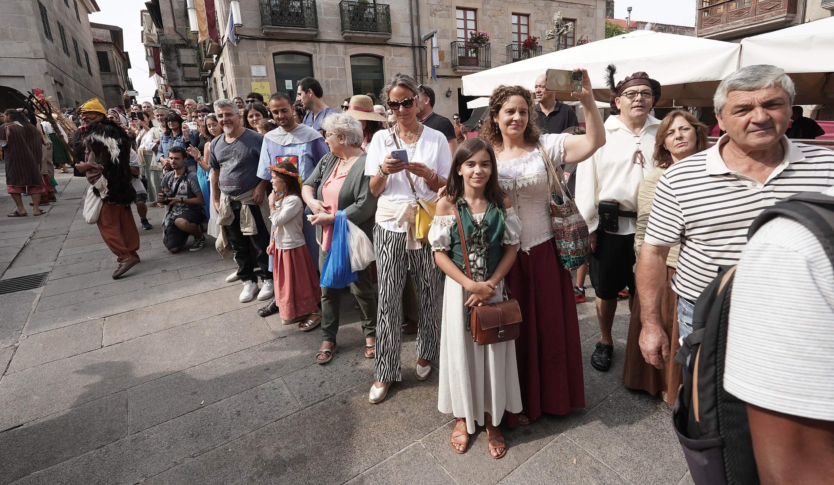 Recreación do transporte do viño na Feira Franca 2025 Recreación do transporte do viño na Feira Franca 2025