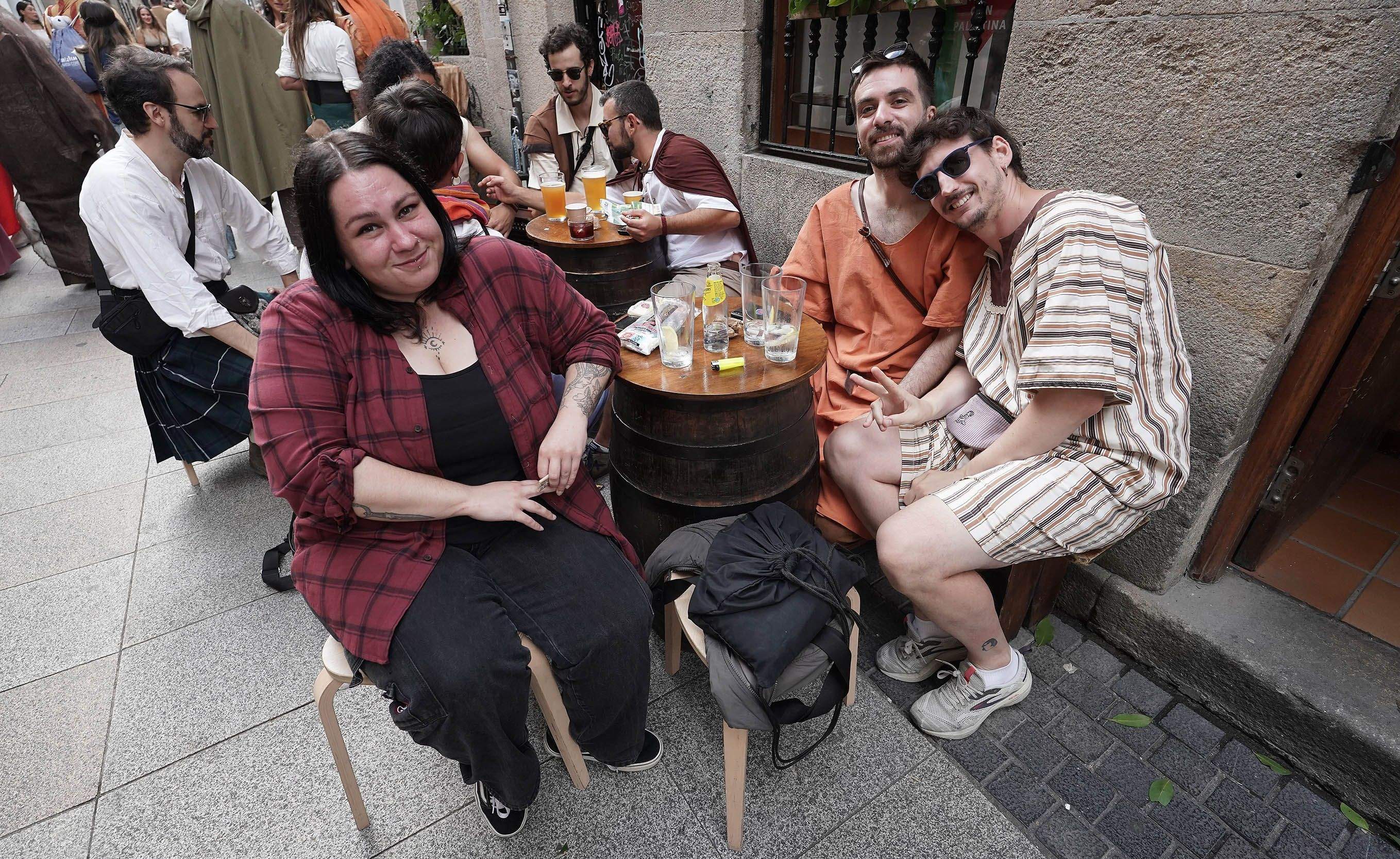 Comidas en el centro histórico durante la Feira Franca 2025 Comidas en el centro histórico durante la Feira Franca 2025