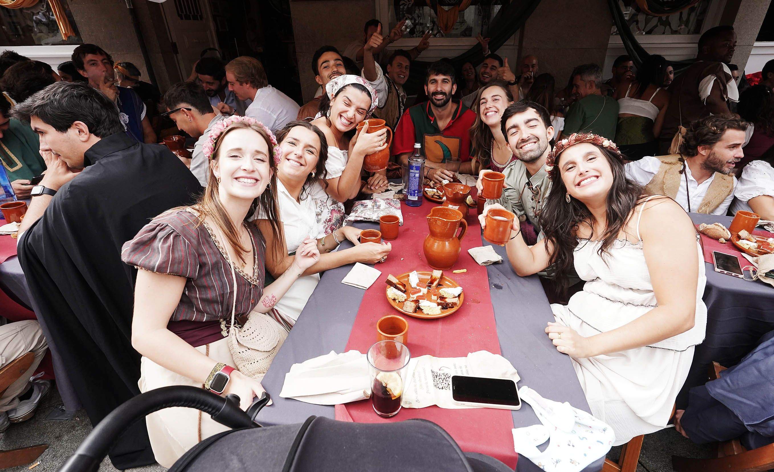 Comidas en el centro histórico durante la Feira Franca 2025 Comidas en el centro histórico durante la Feira Franca 2025