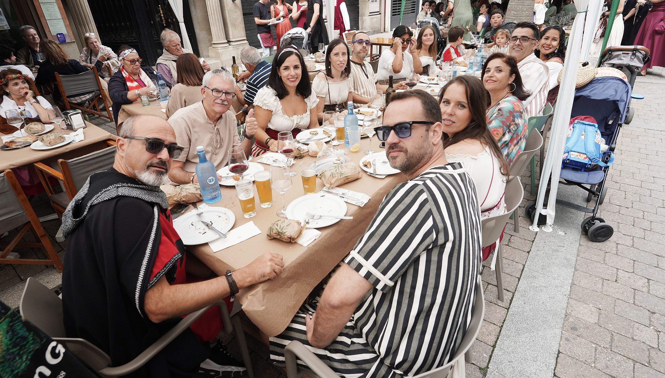 Comidas en el centro histórico durante la Feira Franca 2025 Comidas en el centro histórico durante la Feira Franca 2025