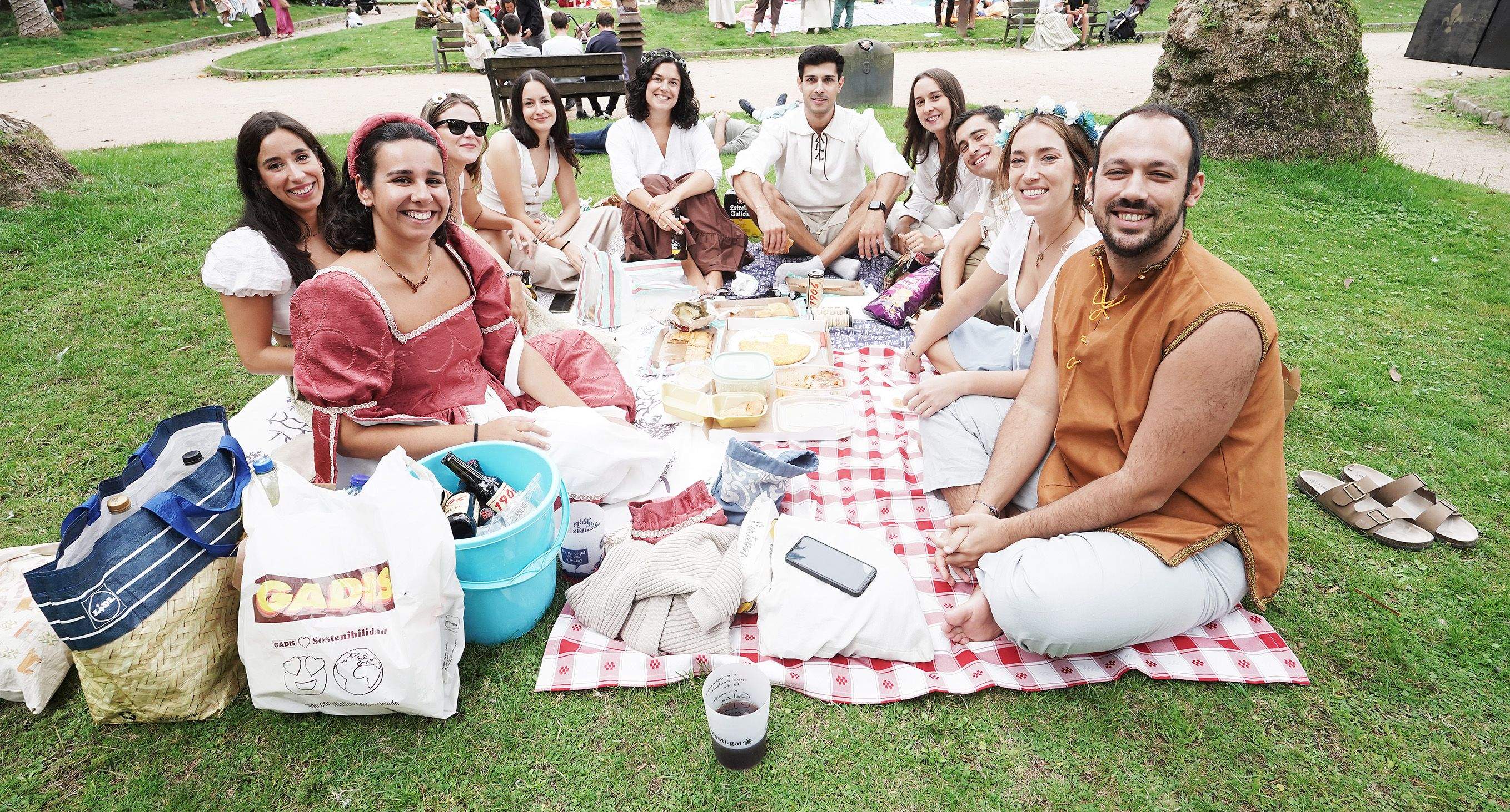 Comidas en el centro histórico durante la Feira Franca 2025 Comidas en el centro histórico durante la Feira Franca 2025