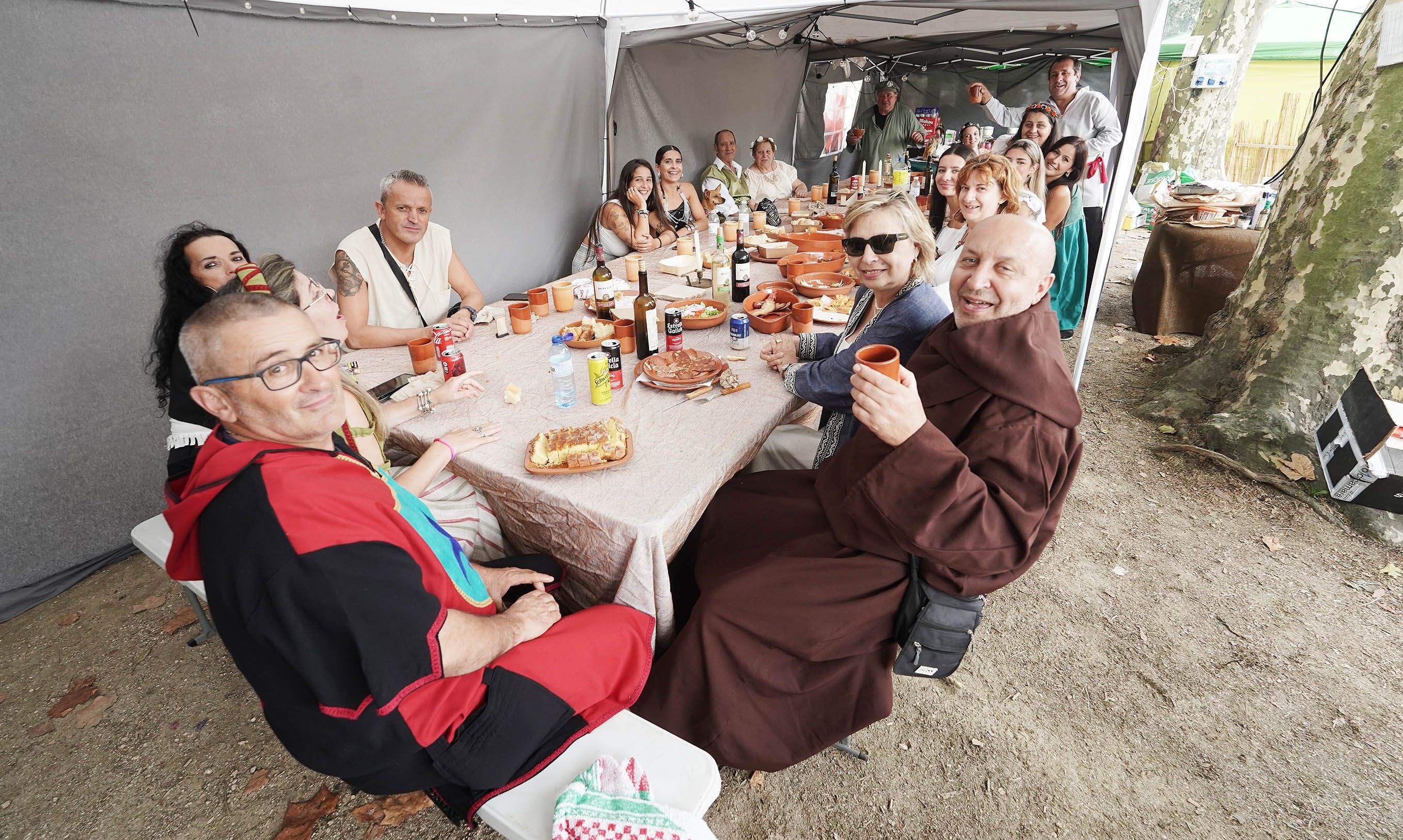 Comidas en el centro histórico durante la Feira Franca 2025 Comidas en el centro histórico durante la Feira Franca 2025