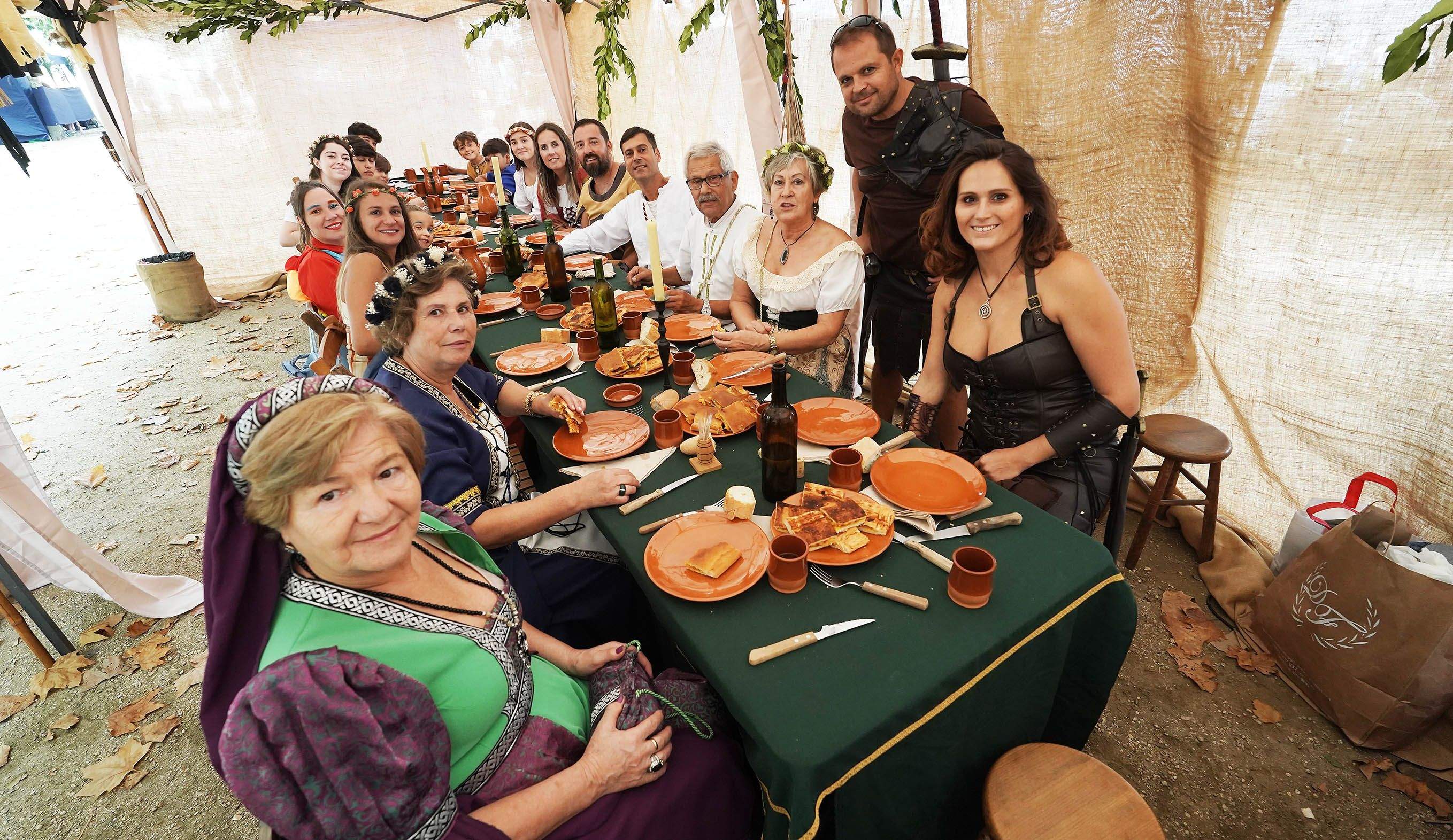 Comidas en el centro histórico durante la Feira Franca 2025 Comidas en el centro histórico durante la Feira Franca 2025