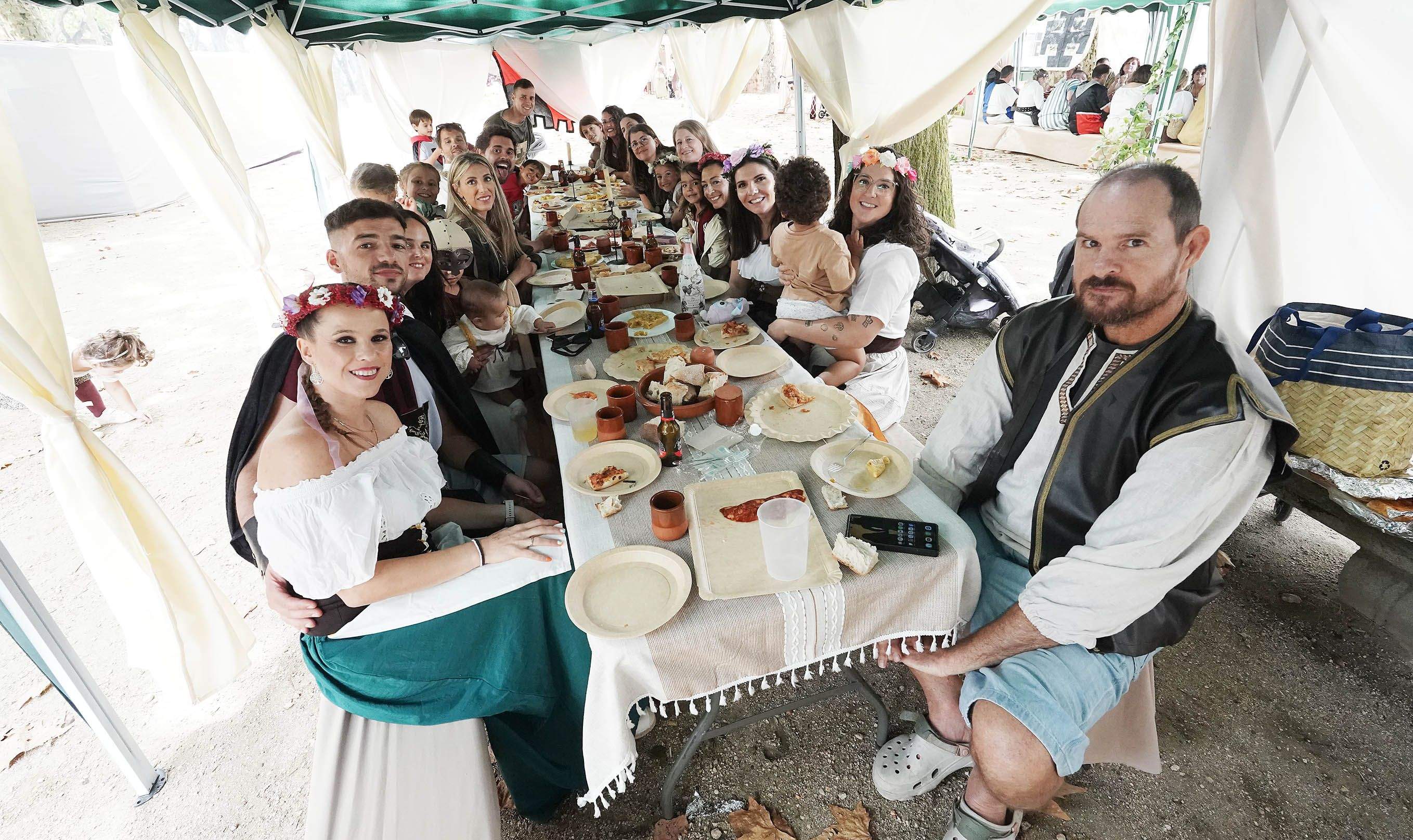 Comidas en el centro histórico durante la Feira Franca 2025 Comidas en el centro histórico durante la Feira Franca 2025