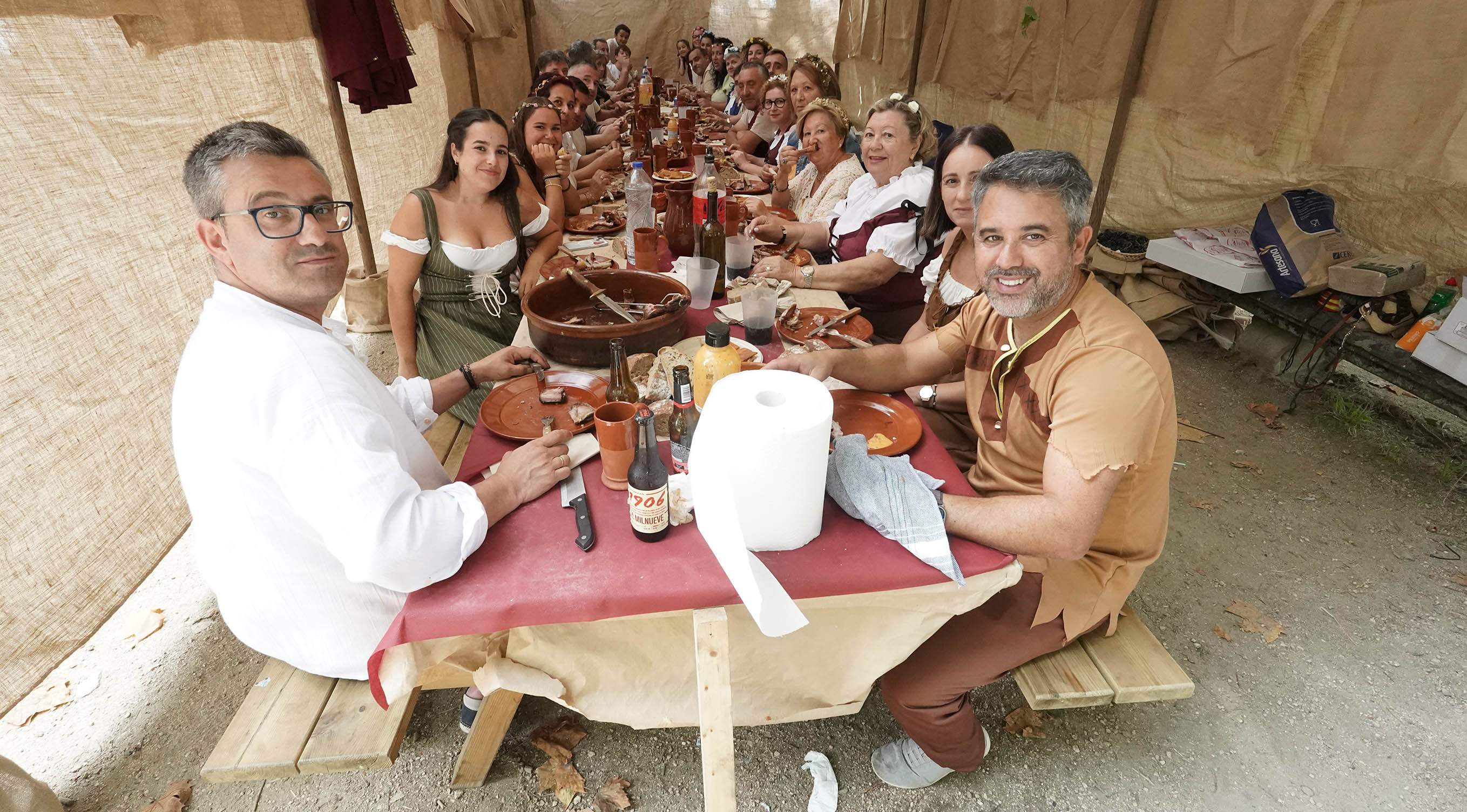 Comidas en el centro histórico durante la Feira Franca 2025 Comidas en el centro histórico durante la Feira Franca 2025