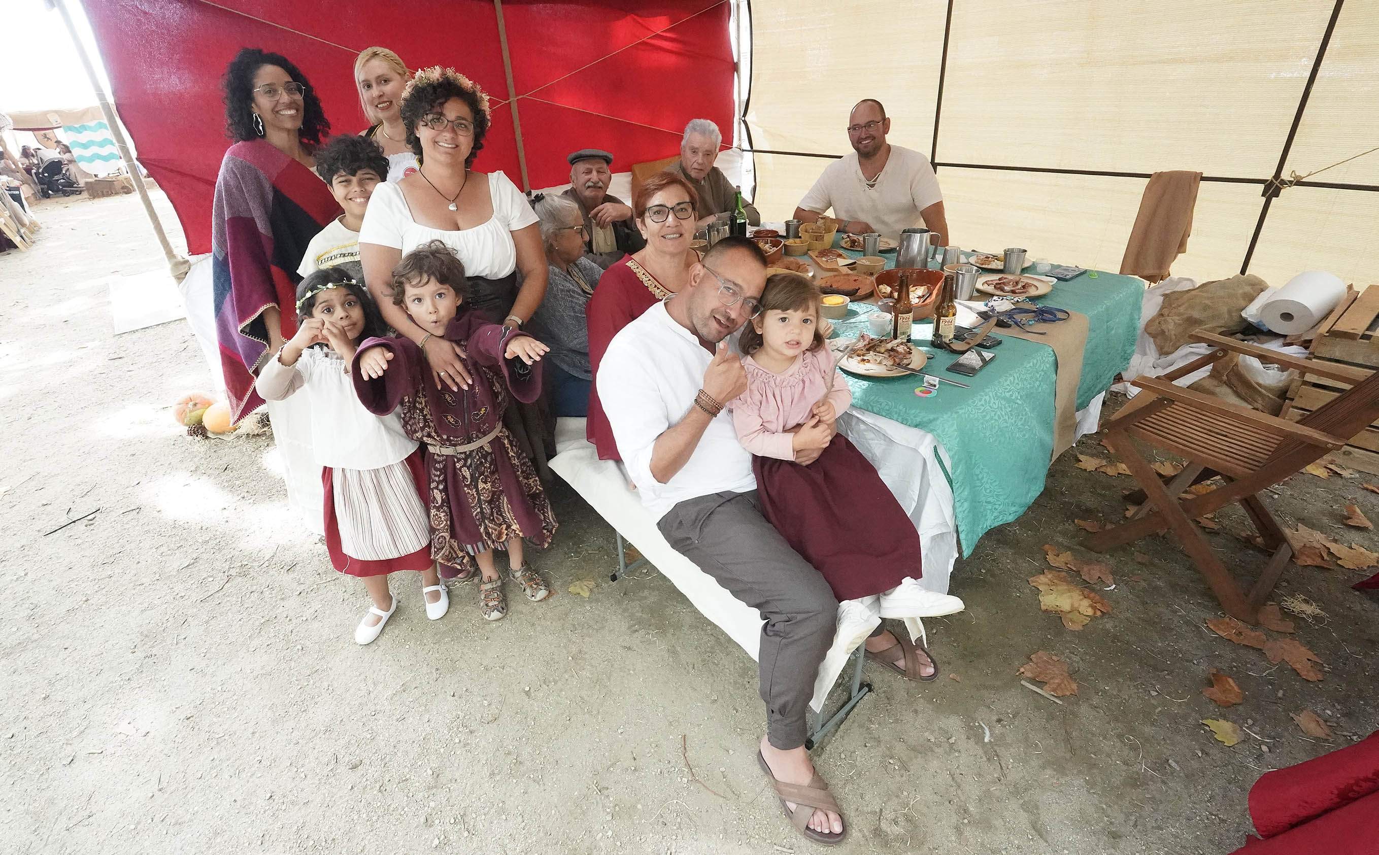 Comidas en el centro histórico durante la Feira Franca 2025 Comidas en el centro histórico durante la Feira Franca 2025