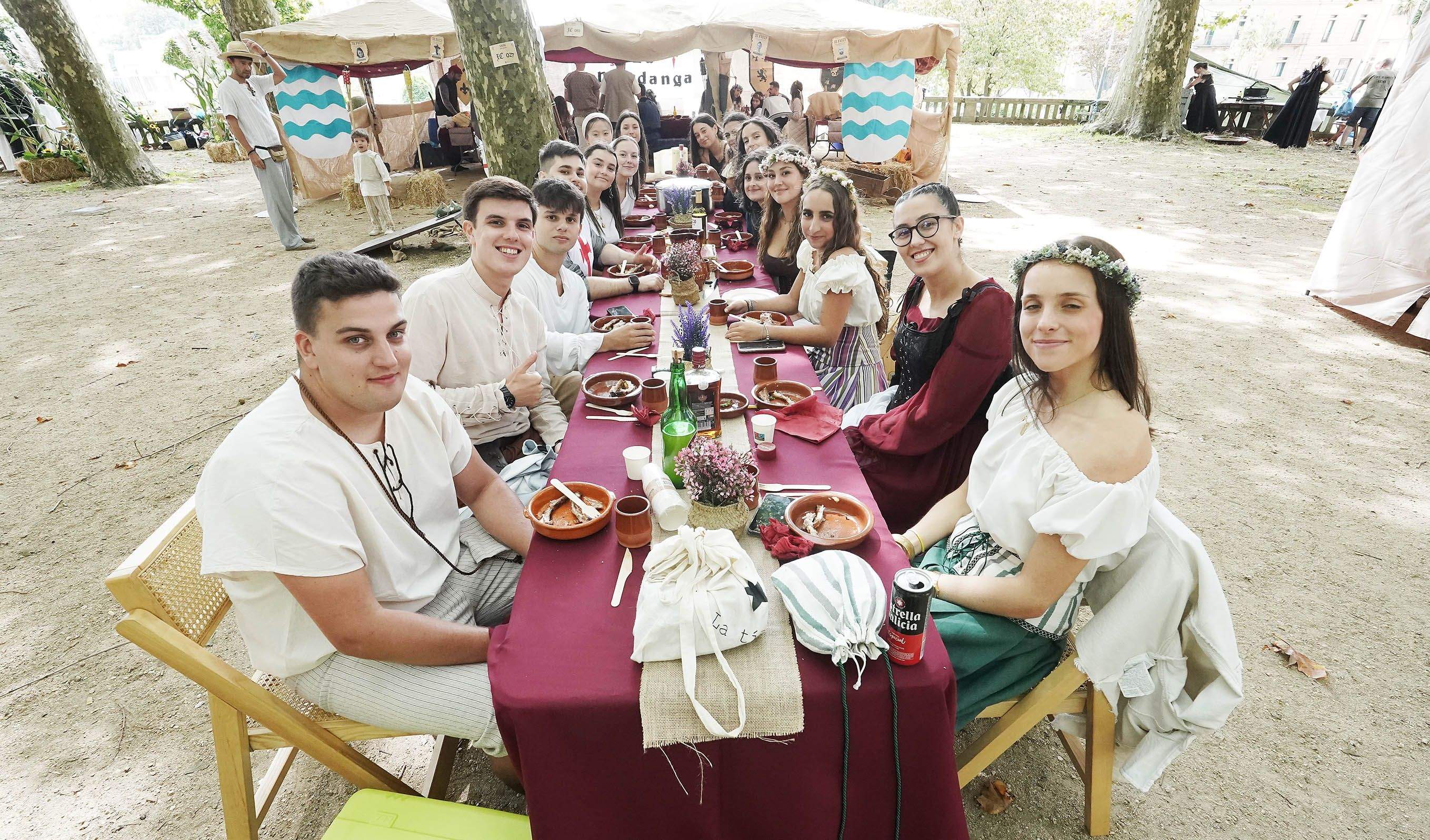 Comidas en el centro histórico durante la Feira Franca 2025 Comidas en el centro histórico durante la Feira Franca 2025