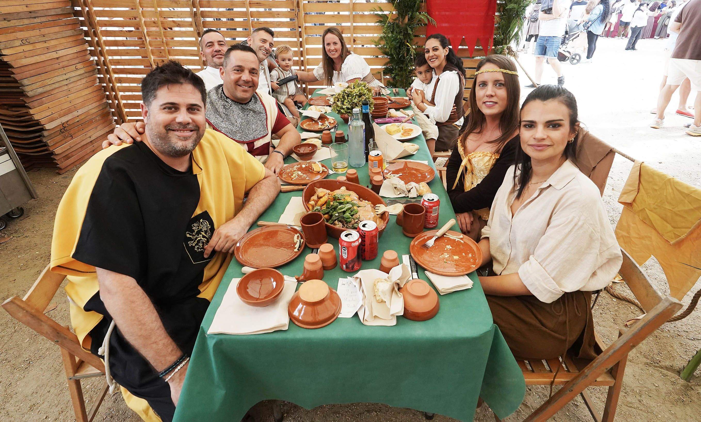 Comidas en el centro histórico durante la Feira Franca 2025 Comidas en el centro histórico durante la Feira Franca 2025