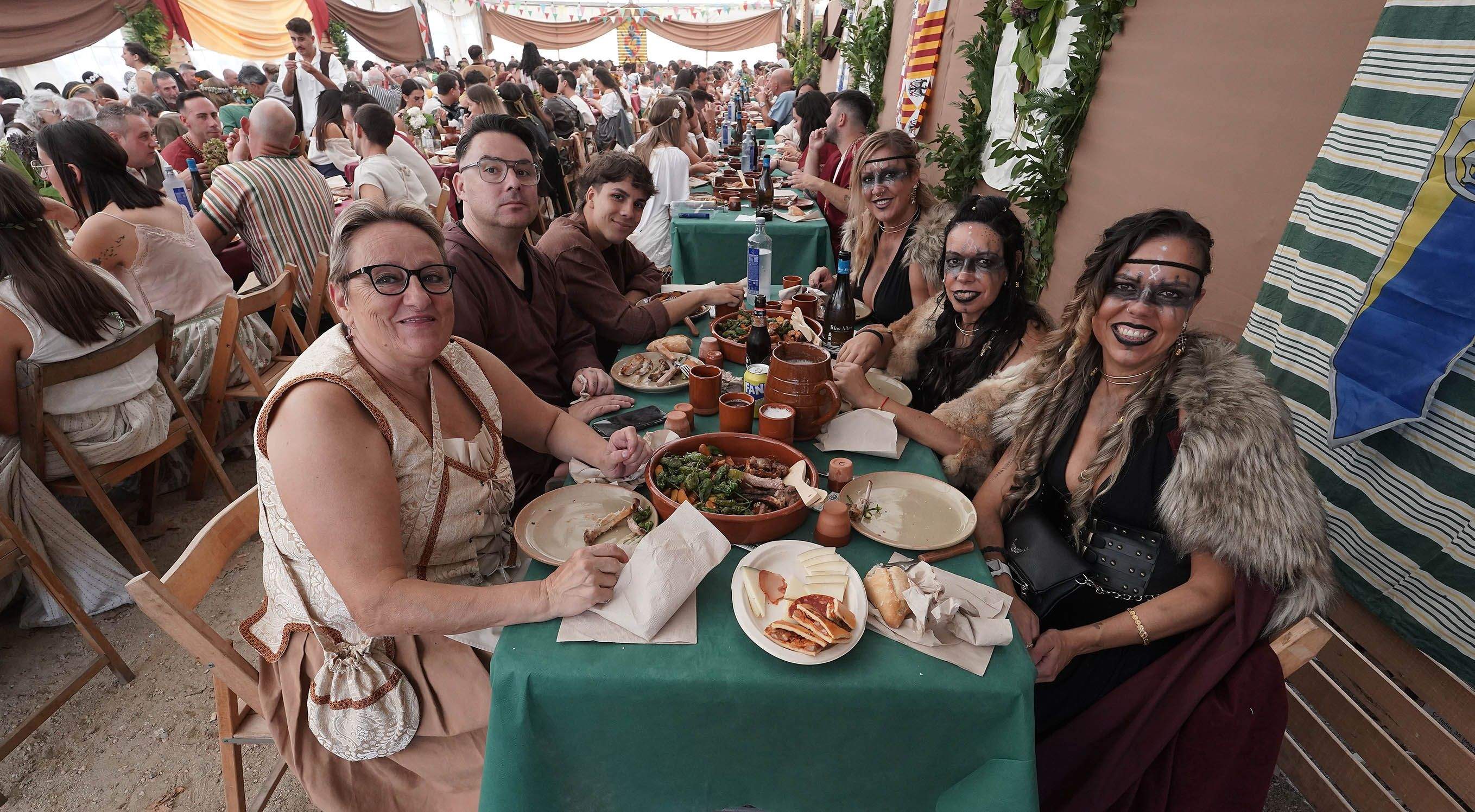 Comidas en el centro histórico durante la Feira Franca 2025 Comidas en el centro histórico durante la Feira Franca 2025