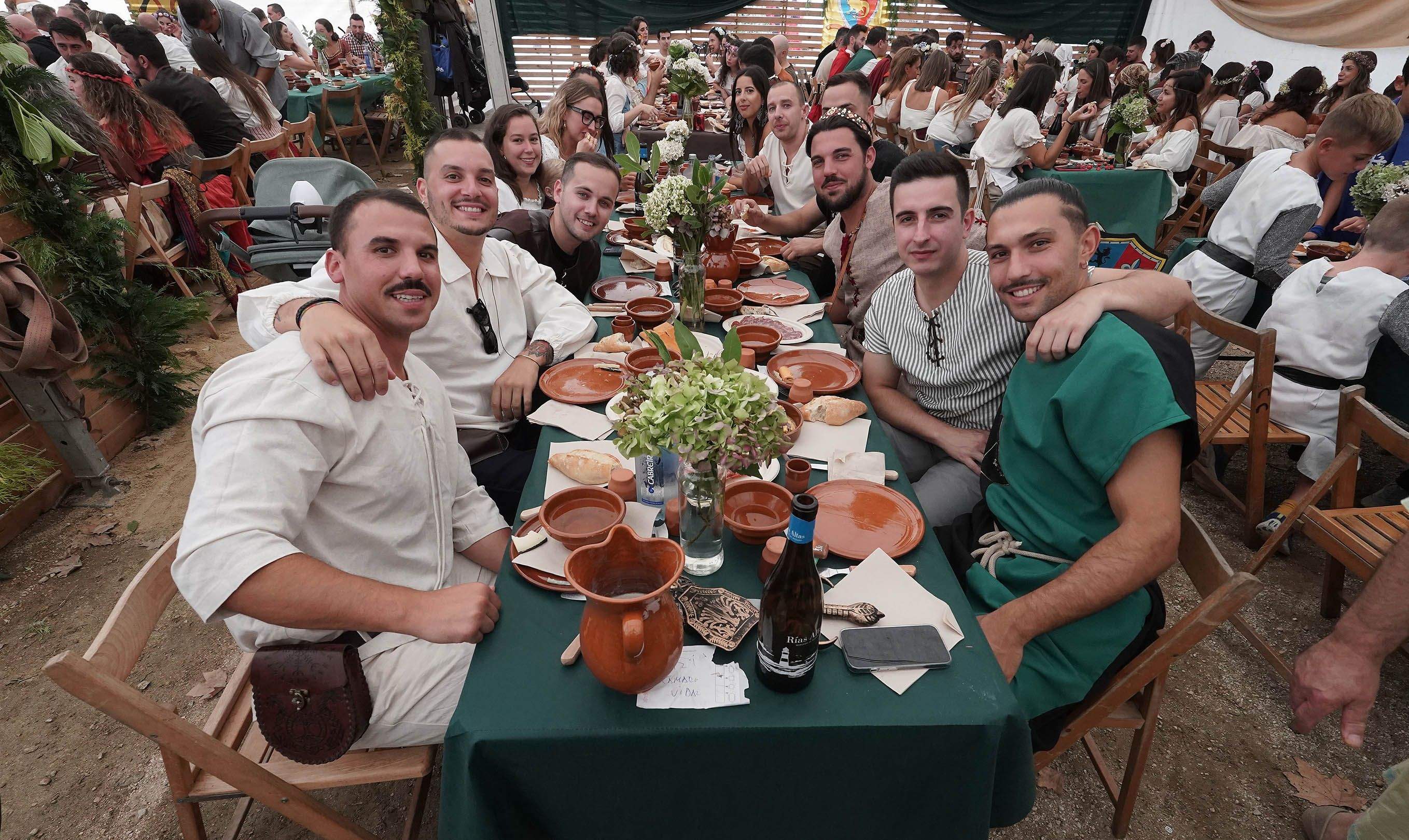 Comidas en el centro histórico durante la Feira Franca 2025 Comidas en el centro histórico durante la Feira Franca 2025