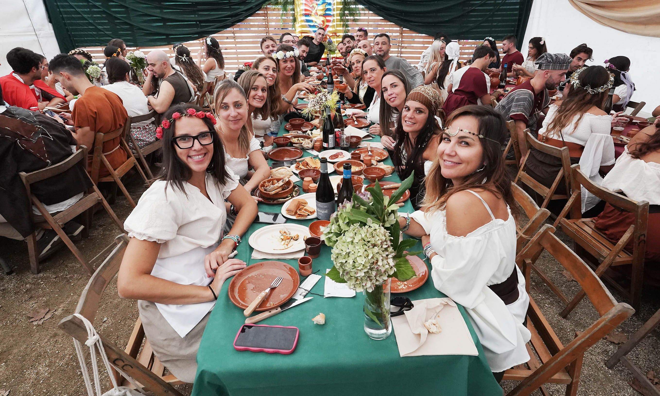 Comidas en el centro histórico durante la Feira Franca 2025 Comidas en el centro histórico durante la Feira Franca 2025