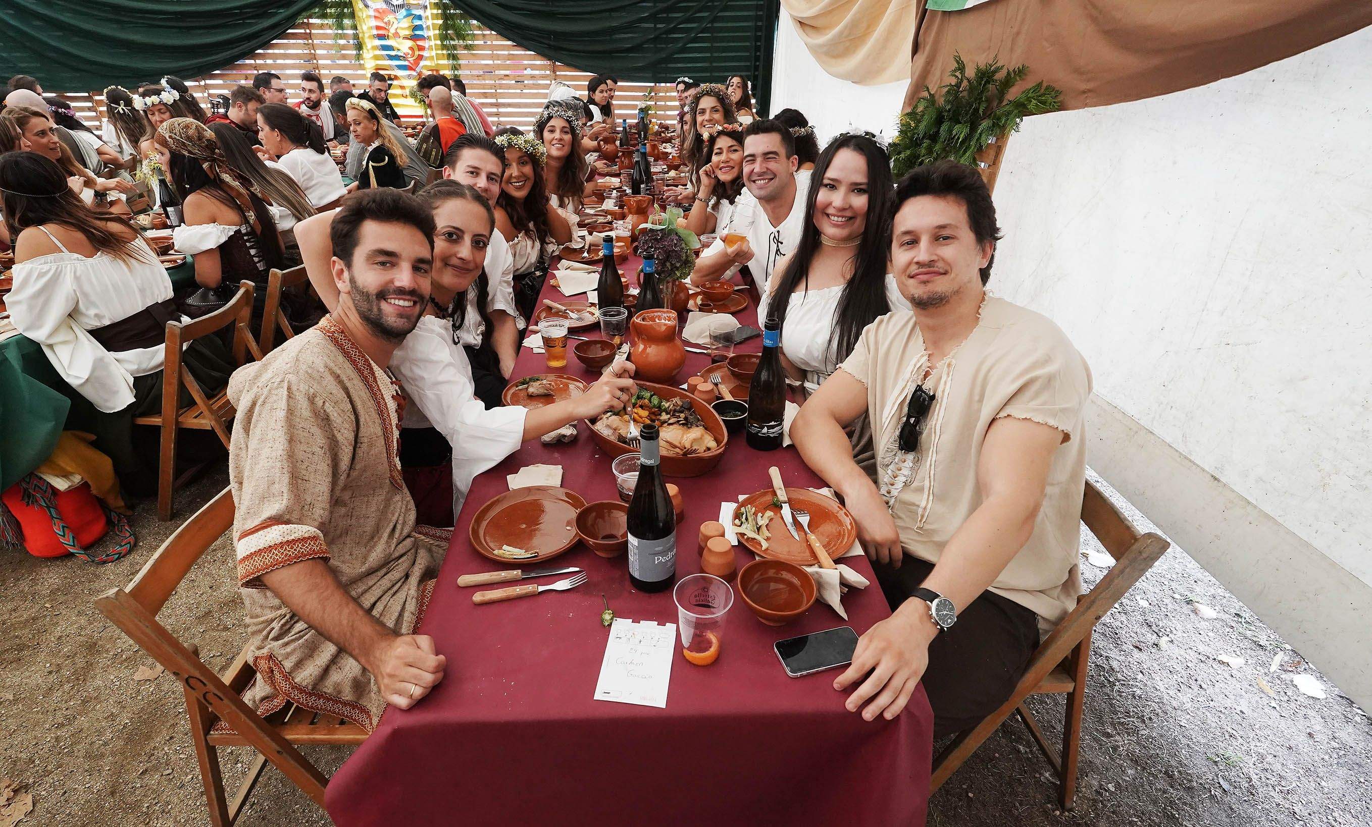 Comidas en el centro histórico durante la Feira Franca 2025 Comidas en el centro histórico durante la Feira Franca 2025