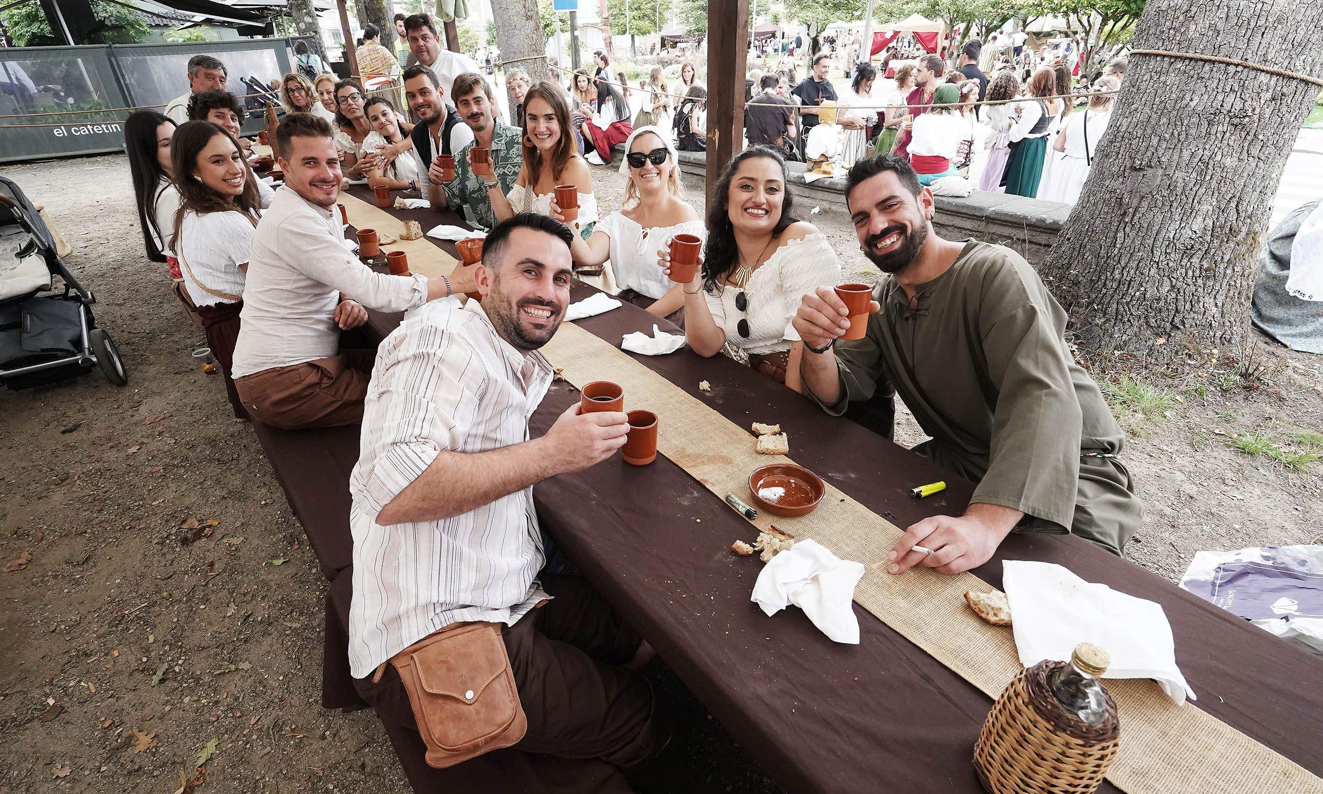 Comidas en el centro histórico durante la Feira Franca 2025 Comidas en el centro histórico durante la Feira Franca 2025