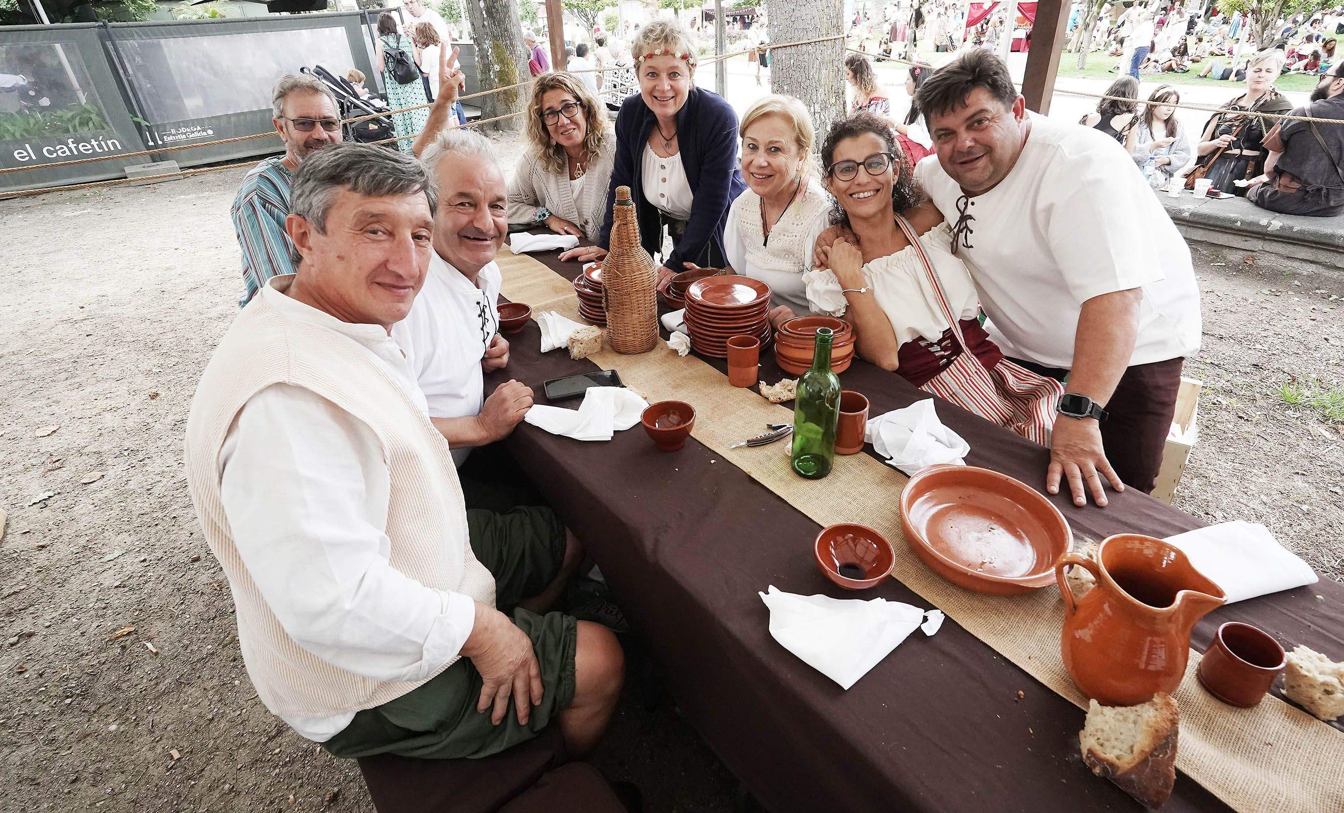 Comidas en el centro histórico durante la Feira Franca 2025 Comidas en el centro histórico durante la Feira Franca 2025