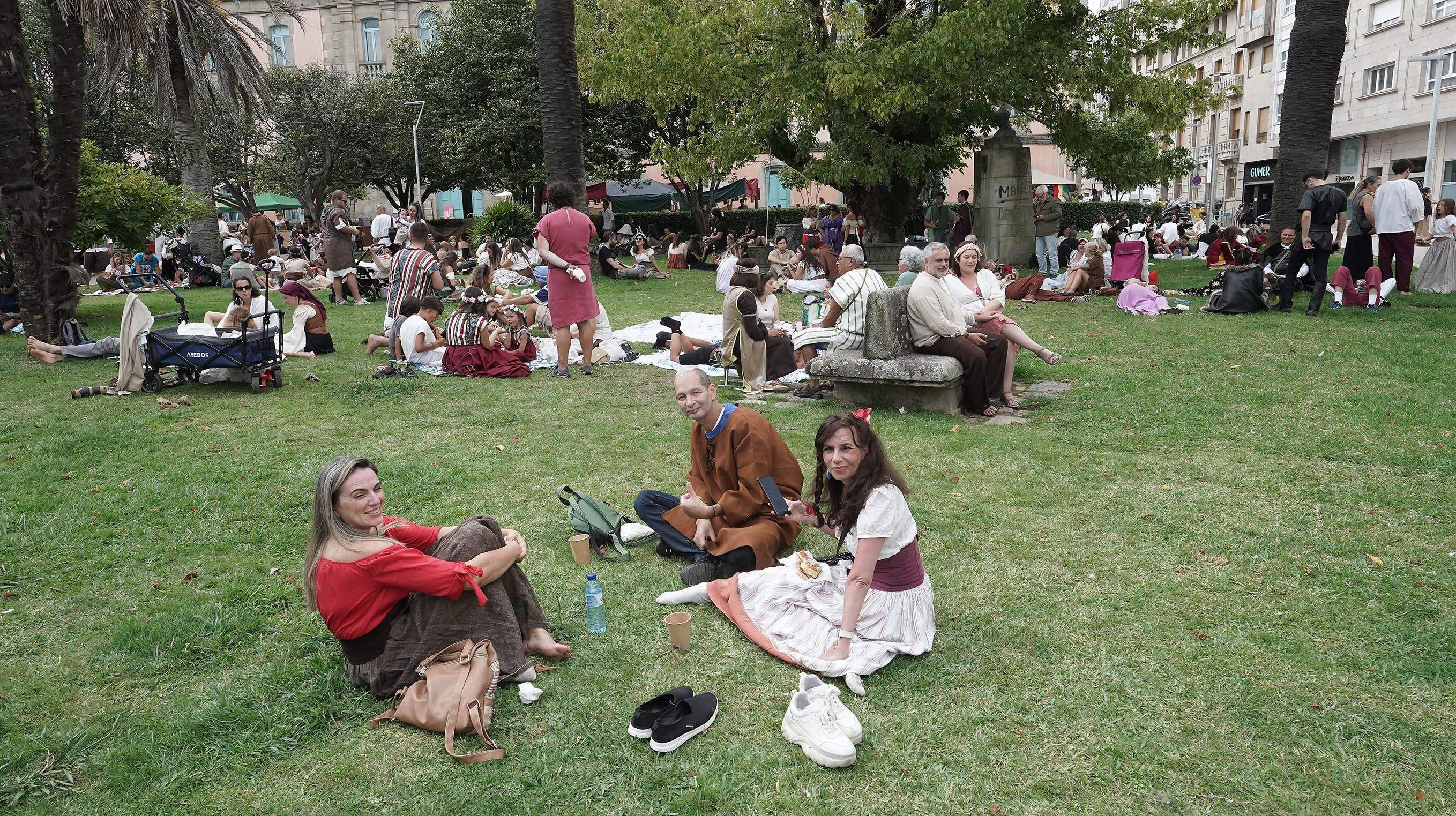 Comidas en el centro histórico durante la Feira Franca 2025 Comidas en el centro histórico durante la Feira Franca 2025