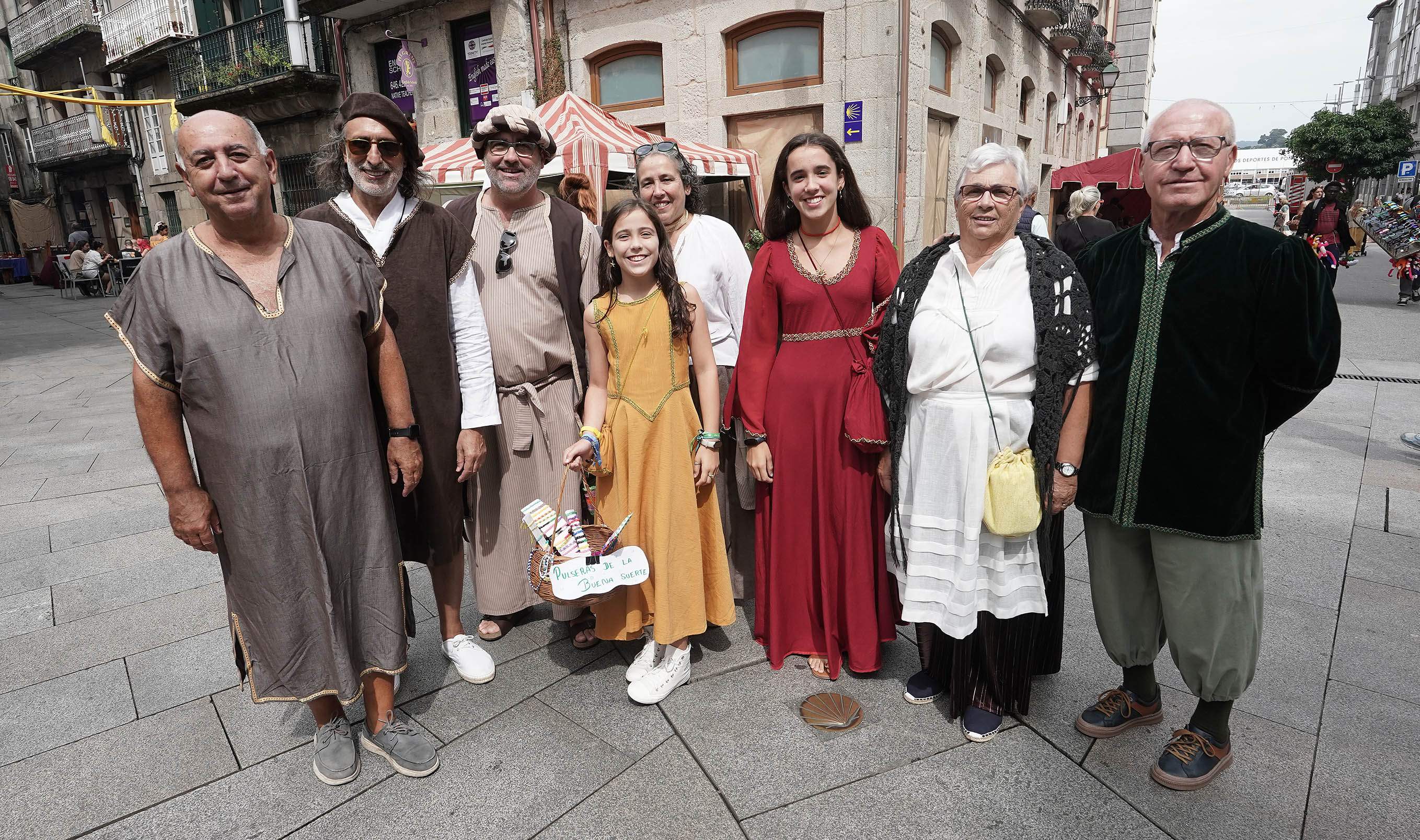 Ambiente por las calles de Pontevedra para festejar la Feira Franca Ambiente por las calles de Pontevedra para festejar la Feira Franca