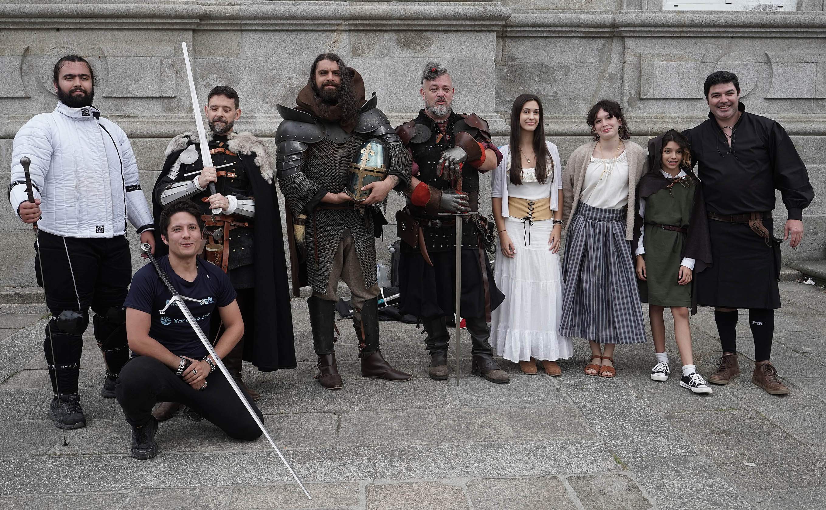 Ambiente por las calles de Pontevedra para festejar la Feira Franca Ambiente por las calles de Pontevedra para festejar la Feira Franca