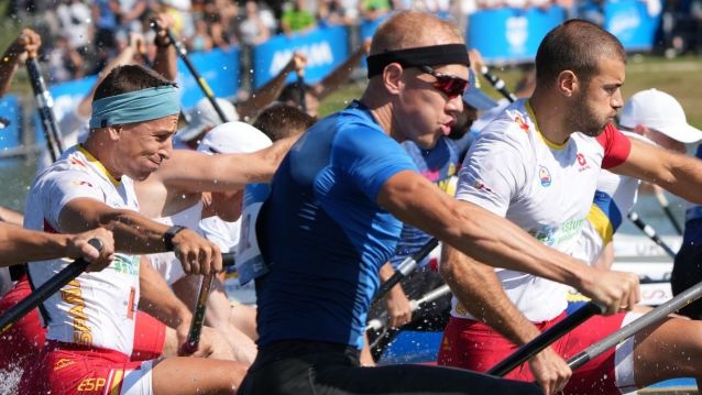 Jaime Duro y Manuel Garrido en el Mundial de Piragüismo Maratón
