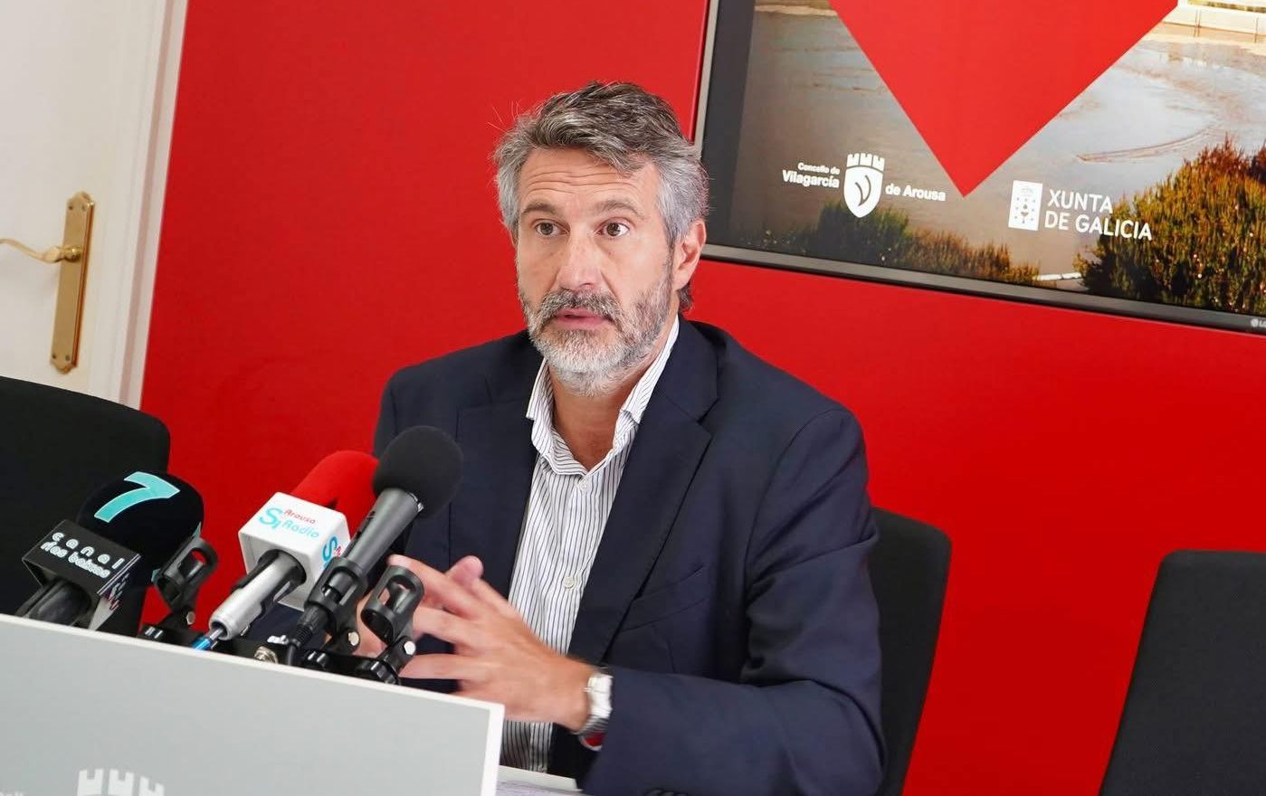 Alberto Varela, alcalde de Vilagarcía