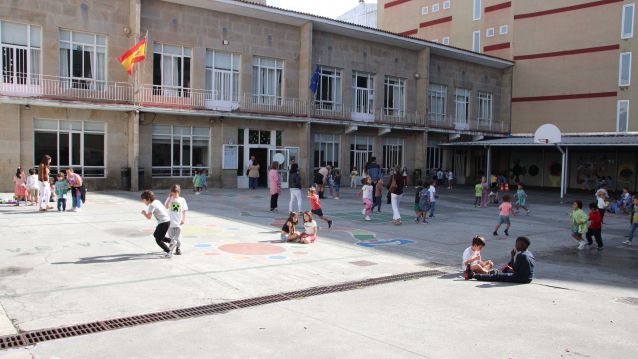 Primer día de colegio en el CEIP Álvarez Limeses