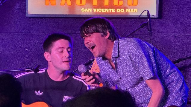 Jorge Nuñez actuando con Noni en El Náutico