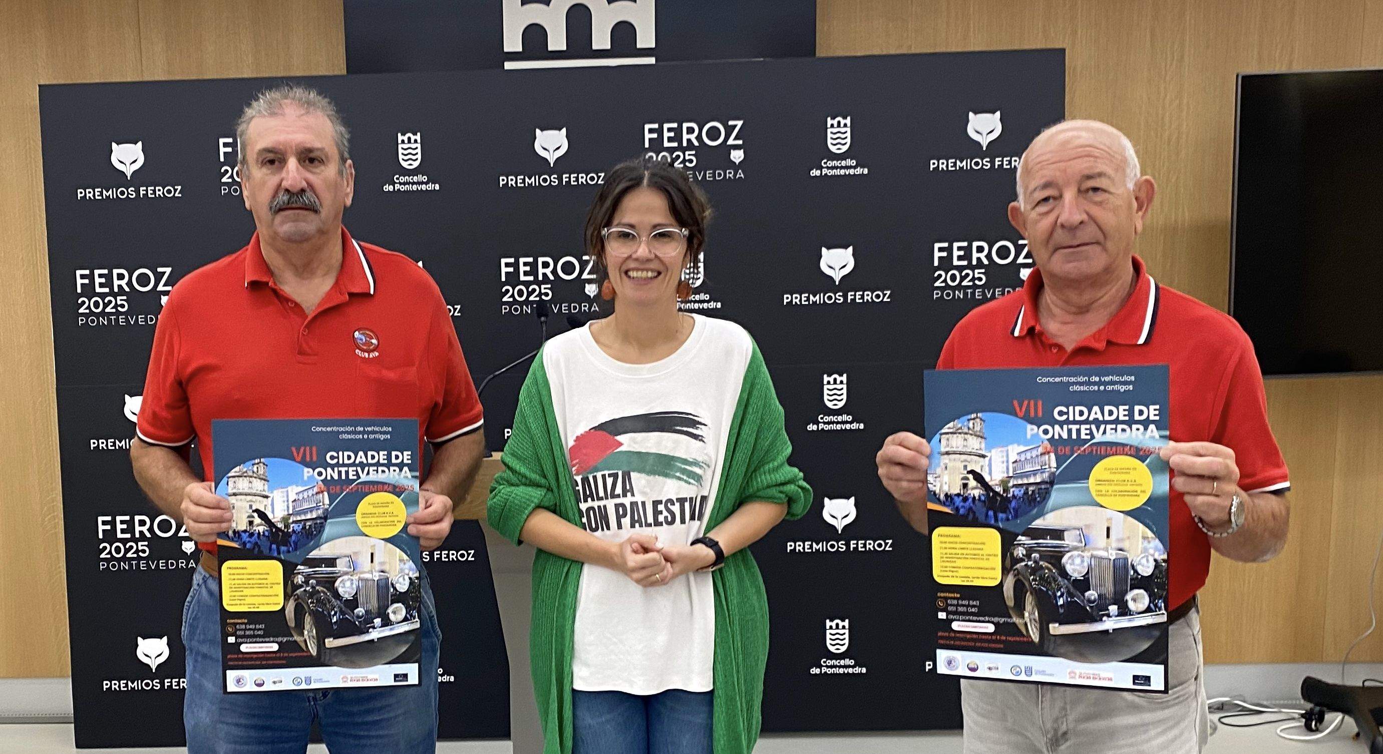 Presentación de la Concentración de Vehículos Clásicos de Pontevedra