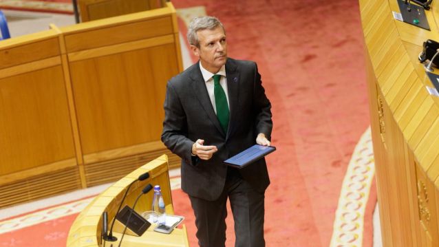 Comparecencia de Alfonso Rueda no Parlamento