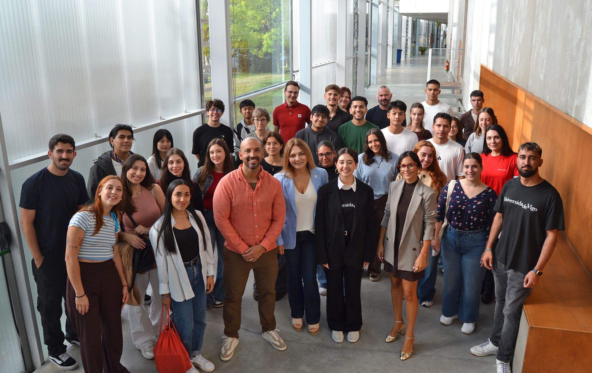 Acto de benvida para o alumnado de intercambio