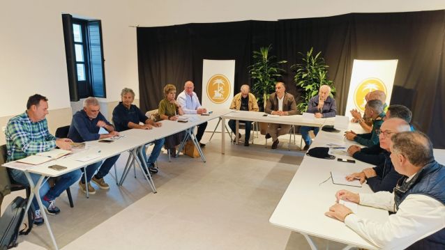 Reunión de coordinación das obras na Barca