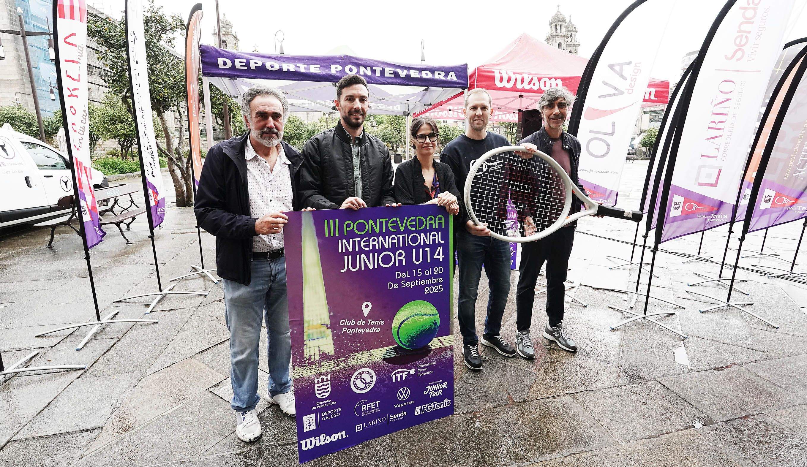 Presentación del III Pontevedra International Junior U14